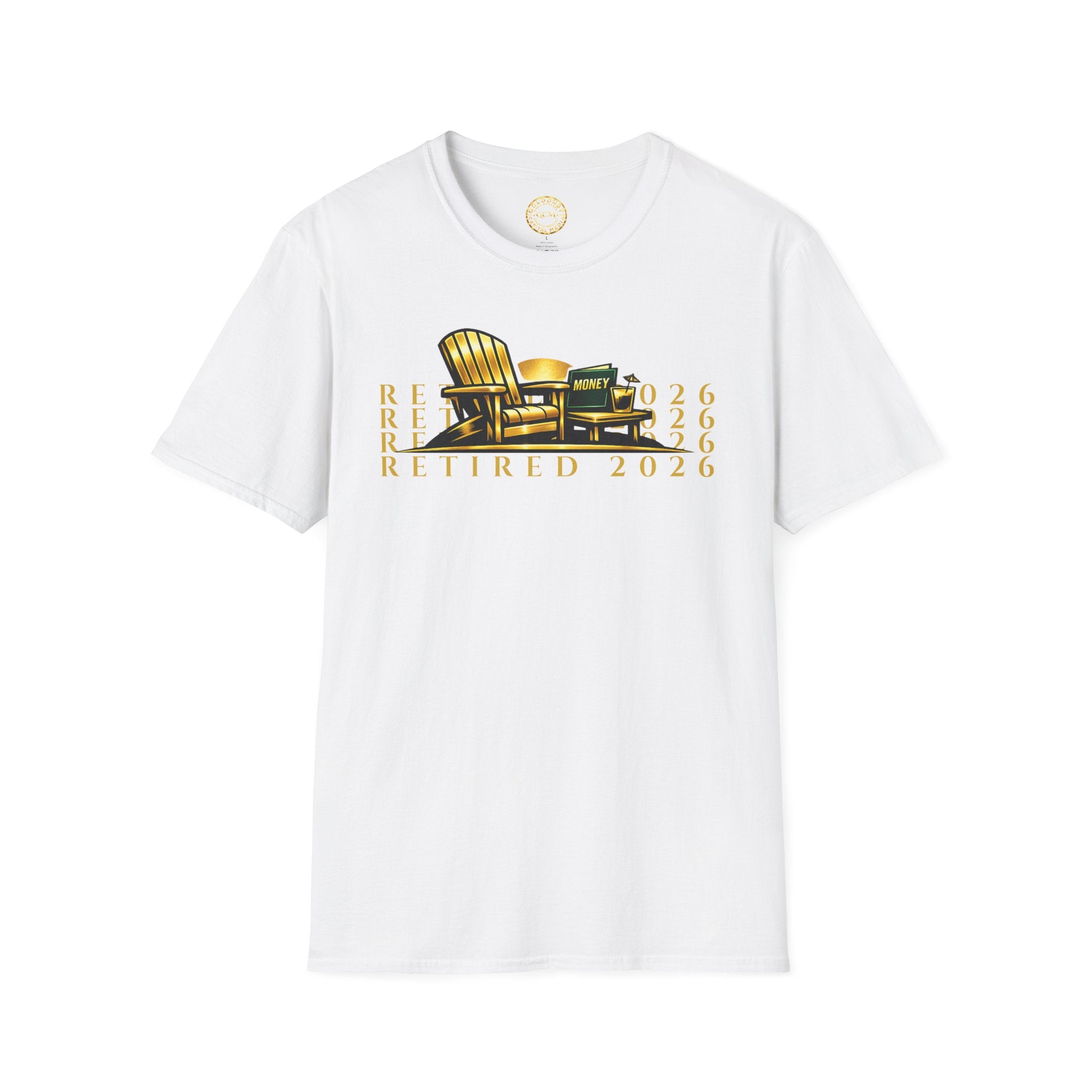 RETIRED 2026 Tee - Shirt | Graphic Vintage Retro Gift | Unique Statement Slogan quote | Retirement milestone gift