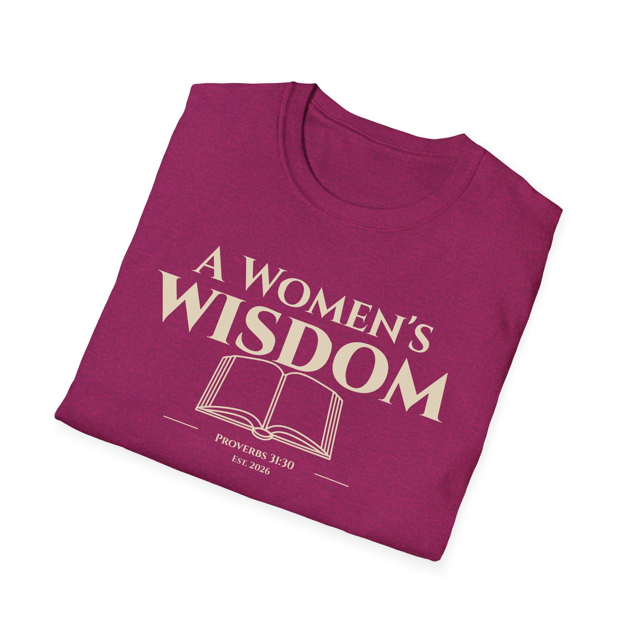 A Woman's Wisdom Bible Verse Proverbs 31:30 | Women's Faith Based Apparel