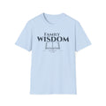 Family Wisdom Bible Verse | Proverbs 9:1 Pillars of Wisdom Tee | Faith Based Scripture Apparel for Families