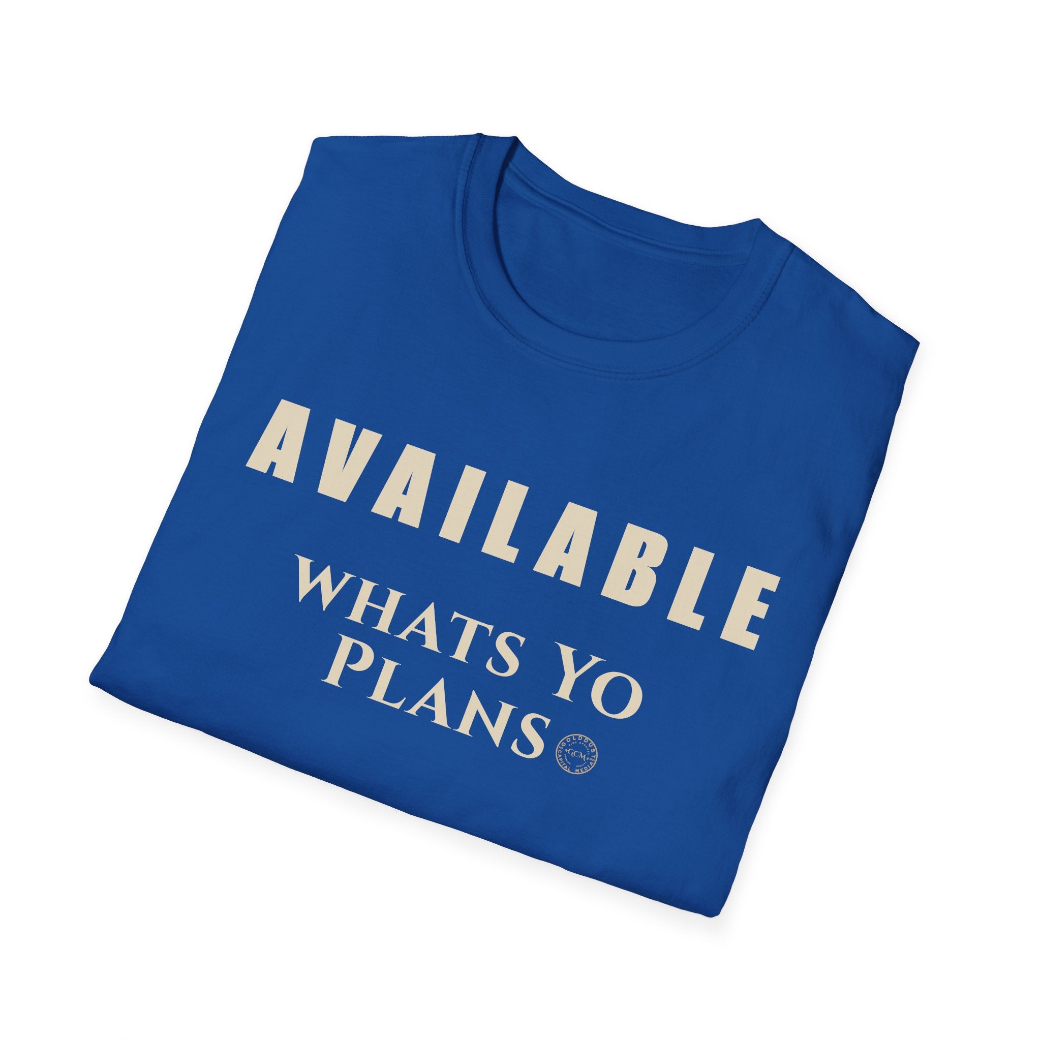 New Chapter Ready Tee | Available What's Your Plans | Funny Text Tee | Minimalist Life Event Shirt for Growth, Healing Intentional Living
