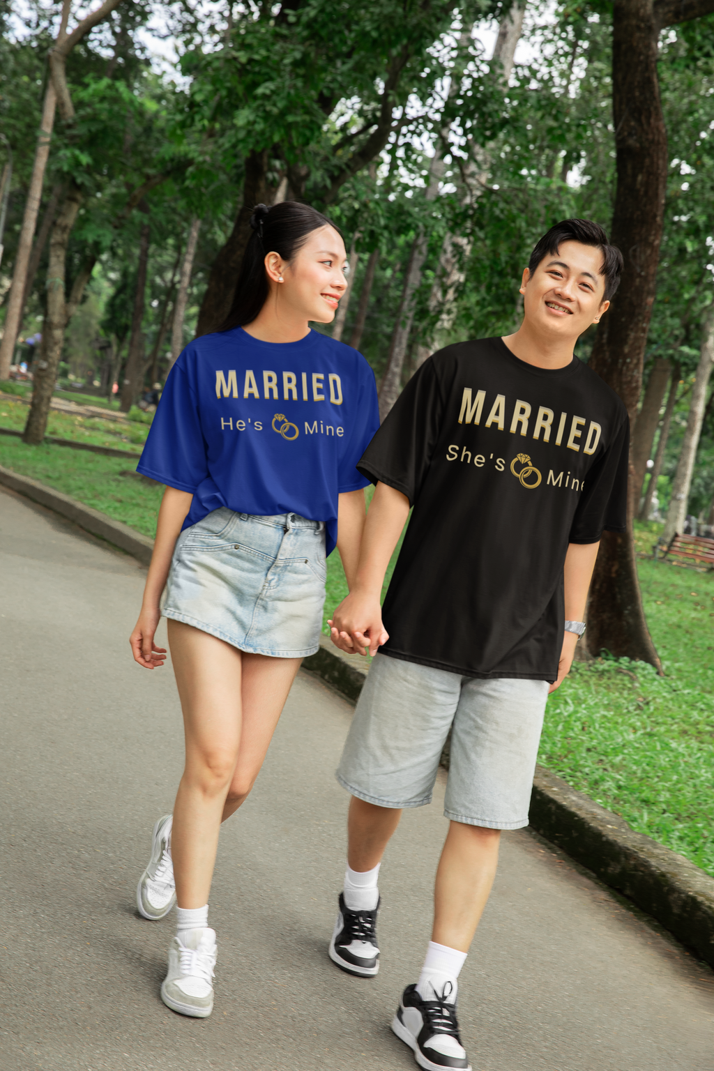 He's Mine Married T-Shirt | Wedding Milestone Tee | Bride Tee