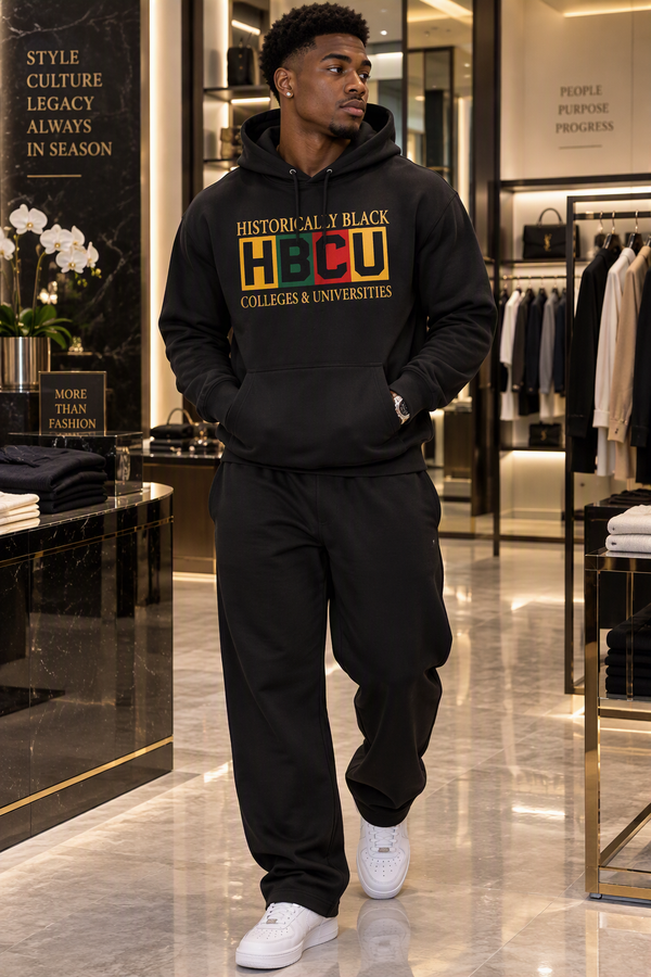 Historically Black HBCU Colleges & Universities Hoodie | Bold Block  Hoodie   Golddust Capital Media