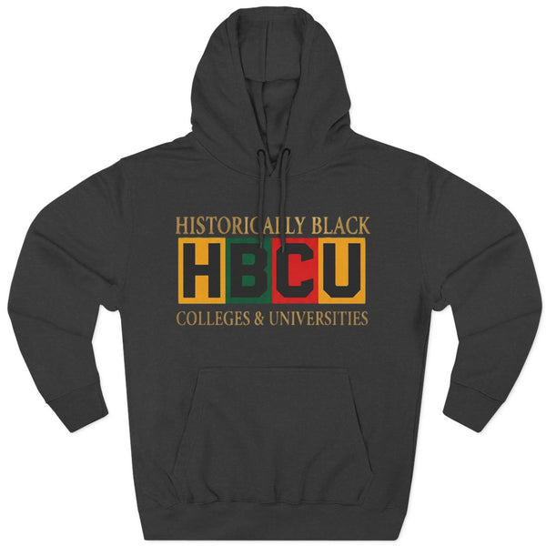 Historically Black HBCU Colleges & Universities Hoodie | Bold Block  Hoodie   Golddust Capital Media