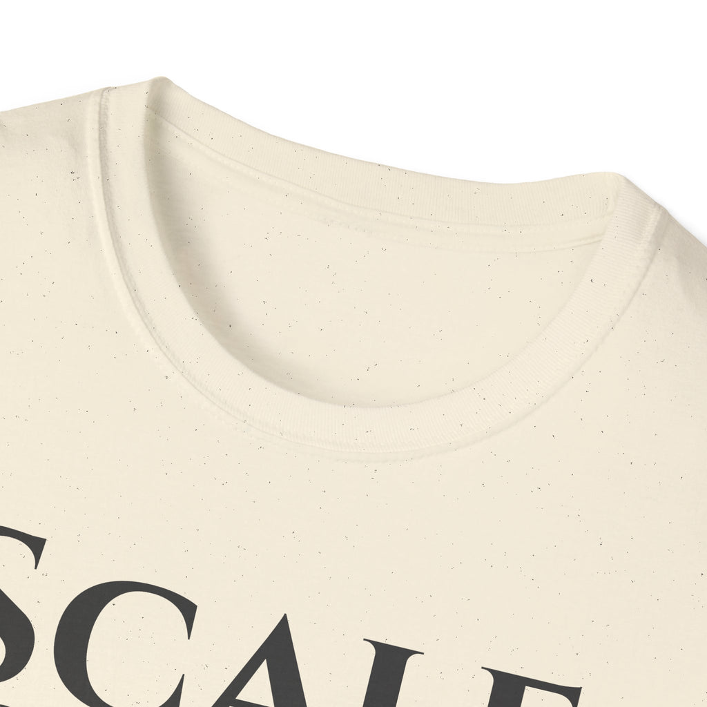 SCALE Definition T Shirt | Disciplined Effort | Exponential Growth Impact Tee | Minimalist Professional Mindset for Entrepreneurs Leaders