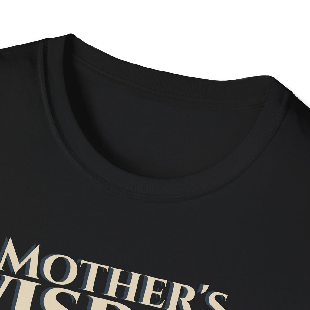 Mother's Wisdom Bible Verse T-Shirt | Proverbs 31:26 Christian Gift for Mom | Religious Scripture Tee | Faith Based Apparel for Mothers