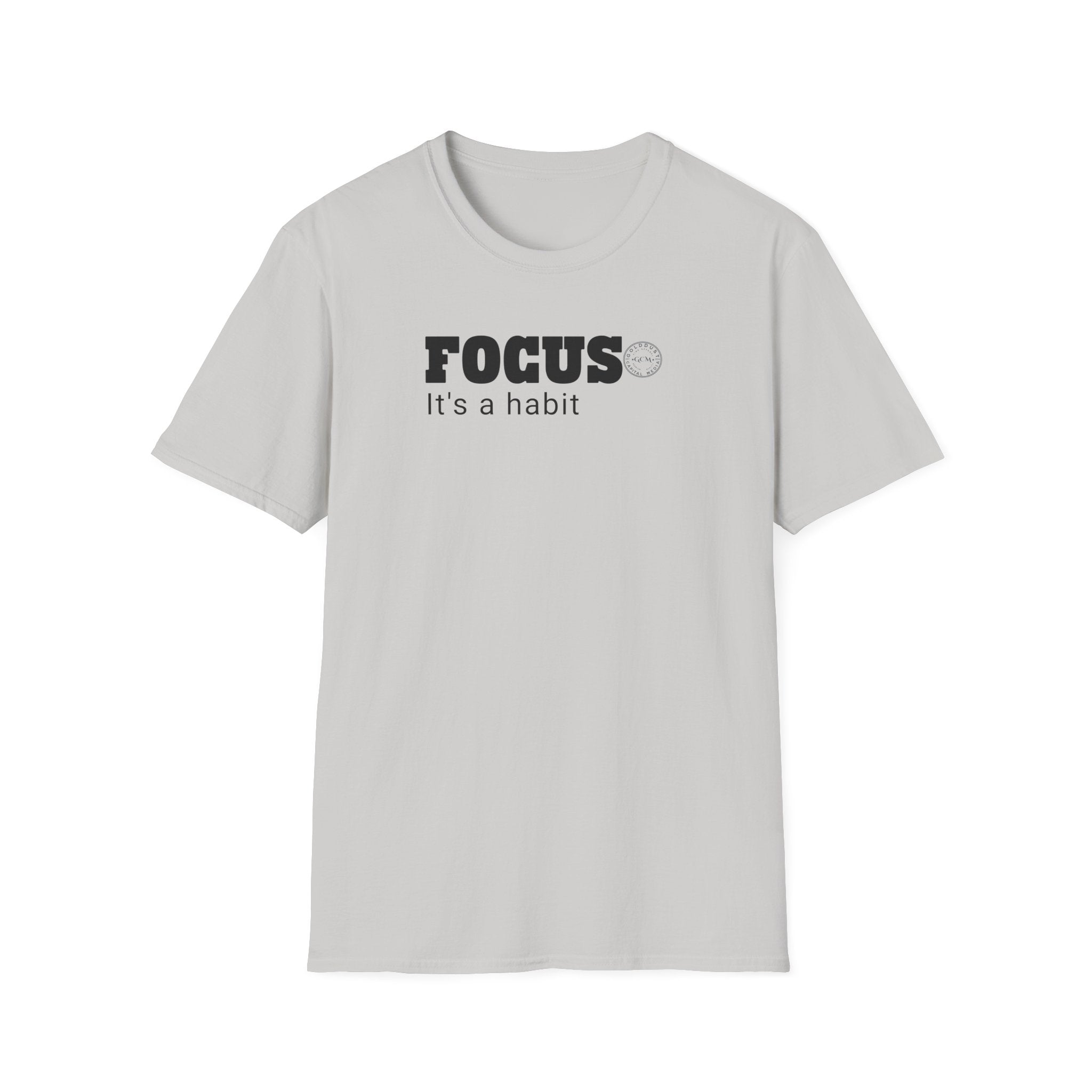 FOCUS Habit T Shirt| Minimalist Self Respect| Emotional Wellness | Clarity Apparel | Motivational Lifestyle Shirt | Locked In Collection