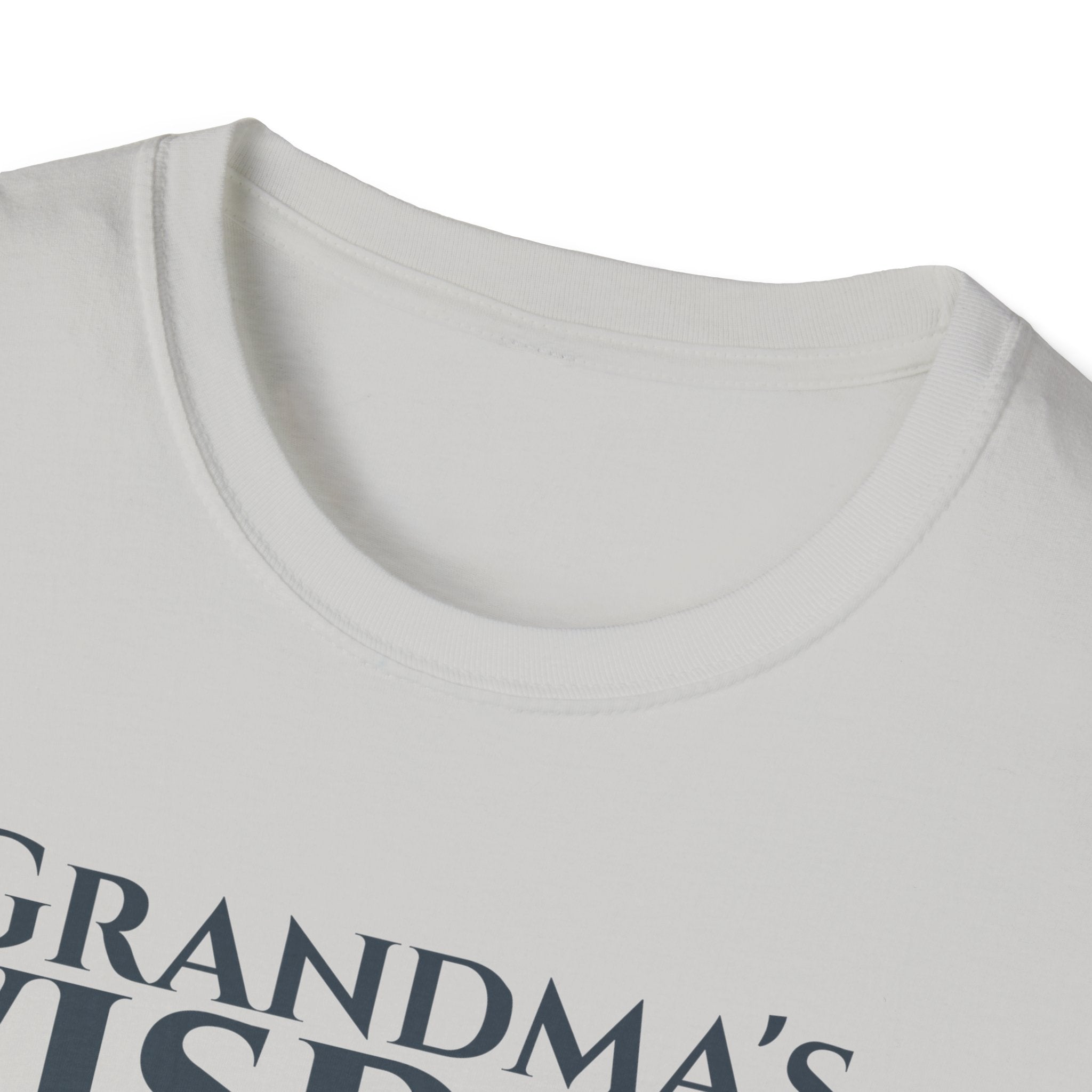 Wisdom of Grandma's Bible Verse T-Shirt - 2 Timothy 1:5 Christian Gift for Nana - Religious Faith Shirt Apparel - Legacy Scripture Tee