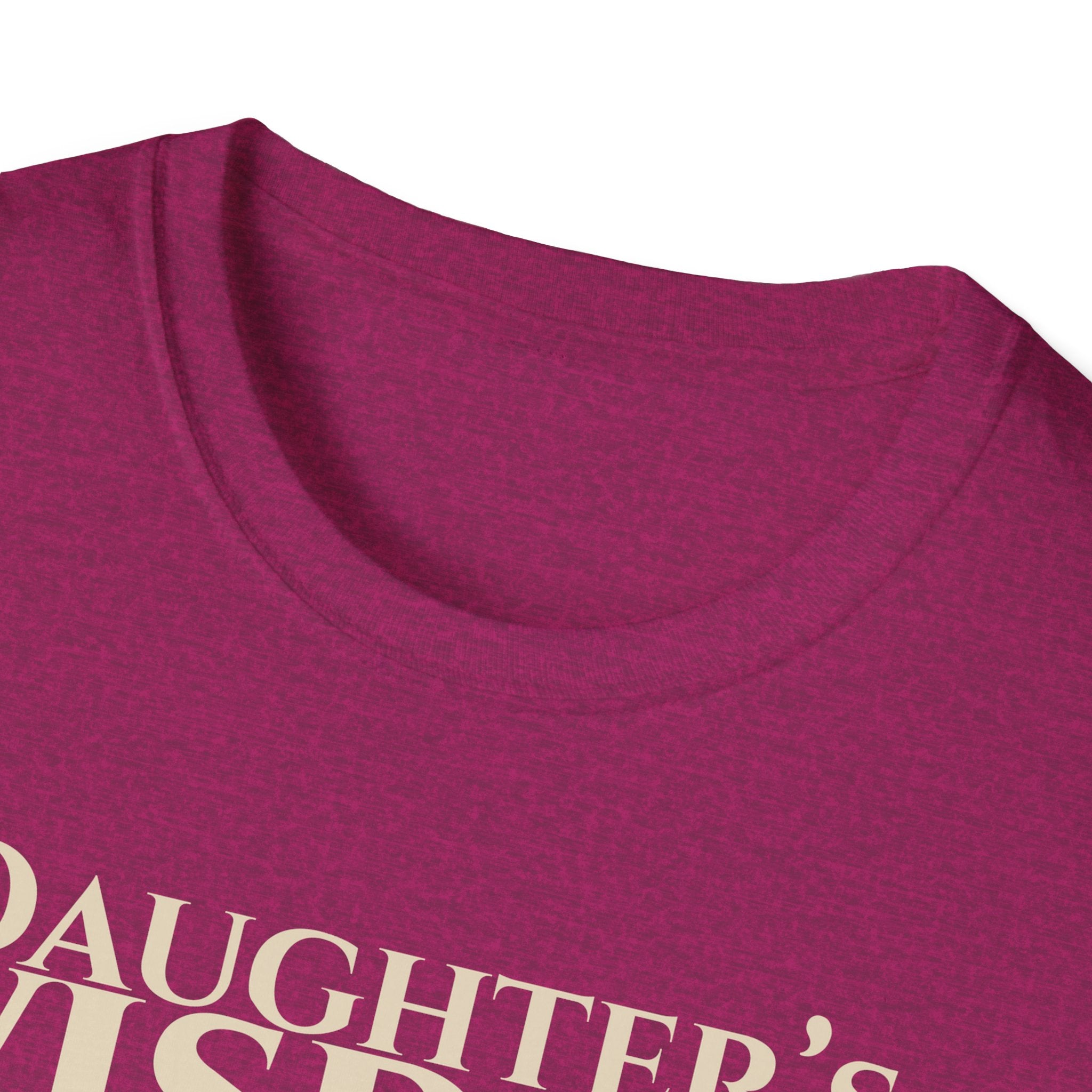 Daughter's Wisdom Bible Verse T-Shirt - Proverbs 31:25 Christian Gift - Strength & Dignity Religious Shirt for Her - Young Woman of Faith