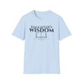 Daughter's Wisdom Bible Verse T-Shirt - Proverbs 31:25 Christian Gift - Strength & Dignity Religious Shirt for Her - Young Woman of Faith