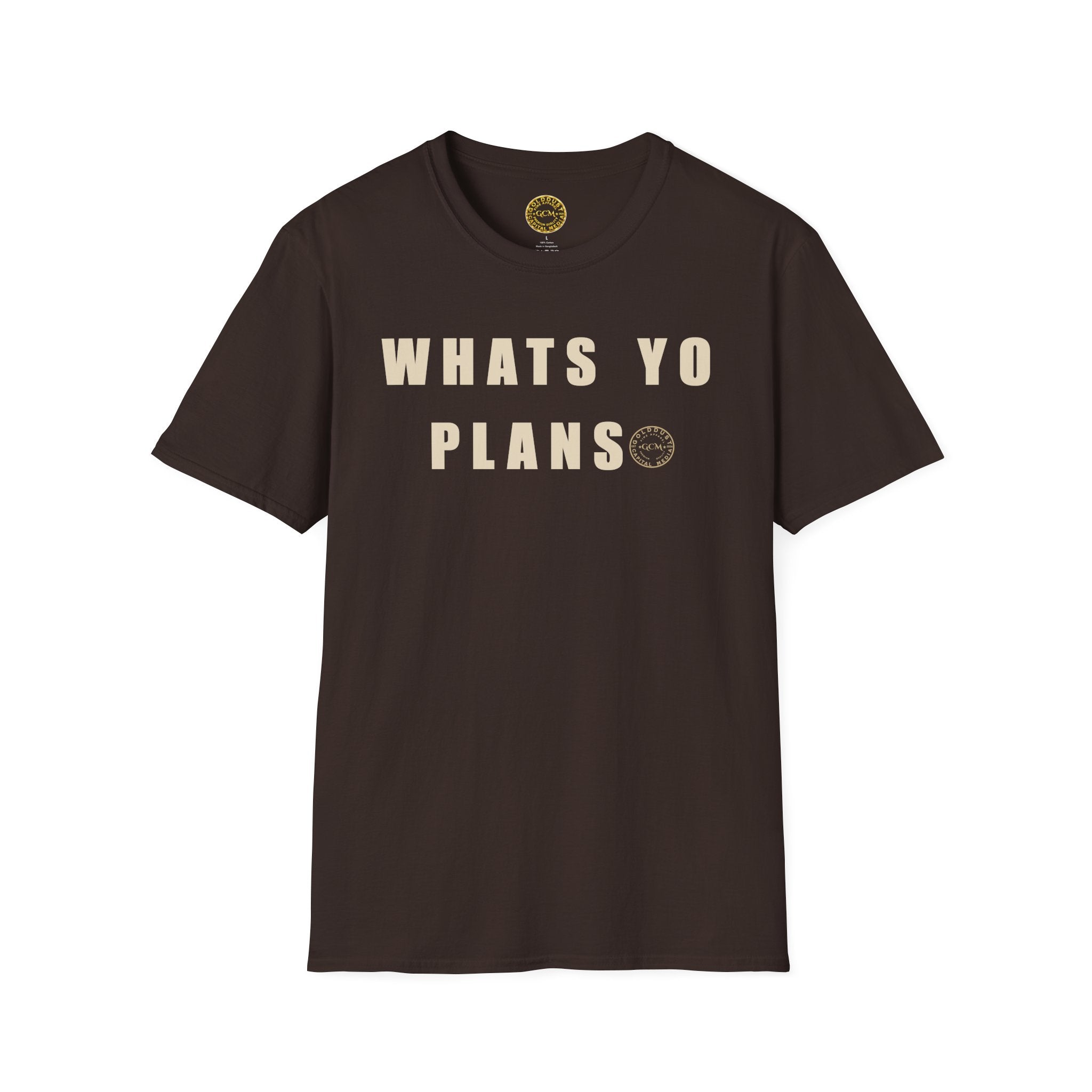 Graphic Vintage Retro Gift | Unique Statement Slogan Quote | What's Your Plans Collector Shirt | New Chapter Gift for Achievers | Minimalist