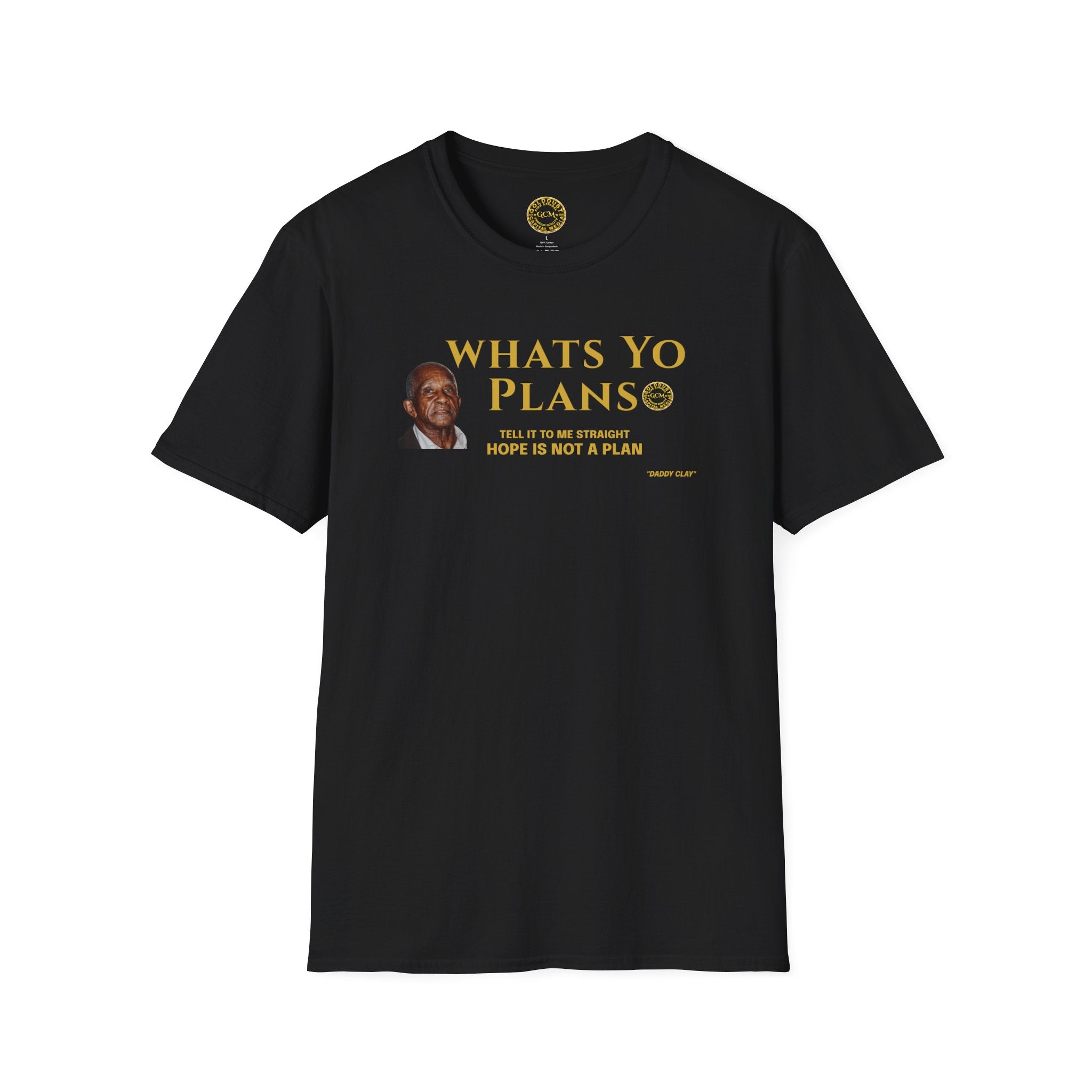 What Is Your Plan? Quote T-Shirt | Minimalist Financial Wisdom Tee | Peace, Discipline & Legacy Apparel | Motivational Money Mindset Shirt