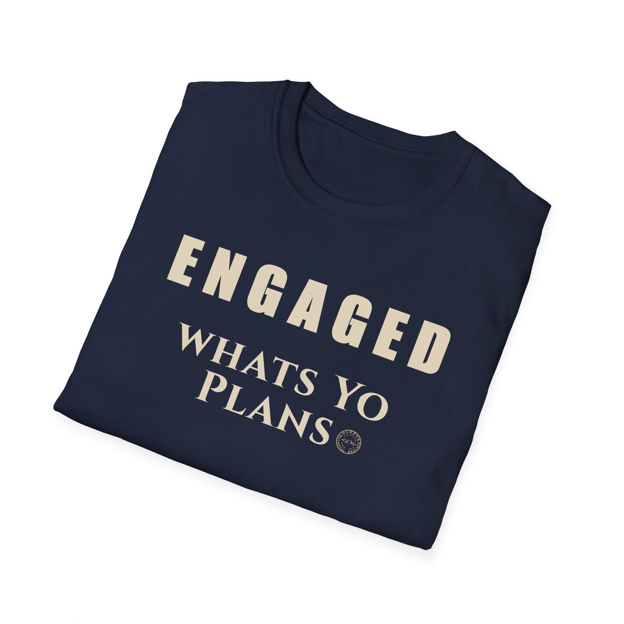 Future Focused Love Tee | Engaged What's Your Plans | Minimalist Life Event for Couples | Celebrations | New Beginnings Engagement Proposal