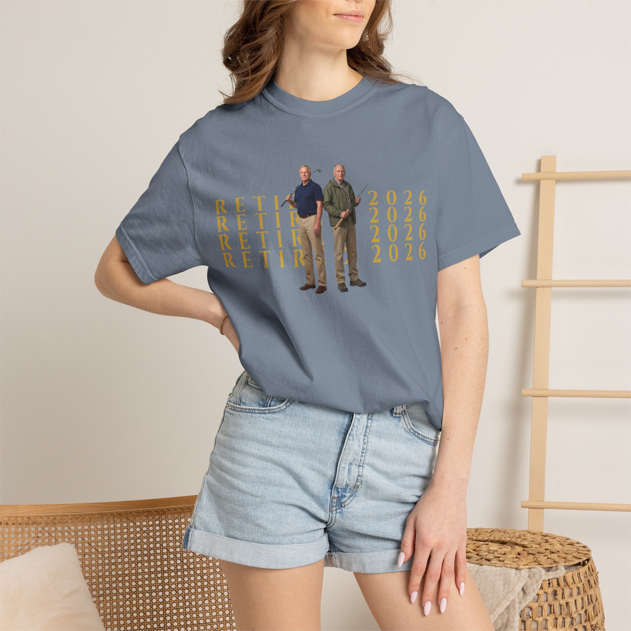 Retired 2026 Personalized Photo Tee | Retirement Celebration Shirt