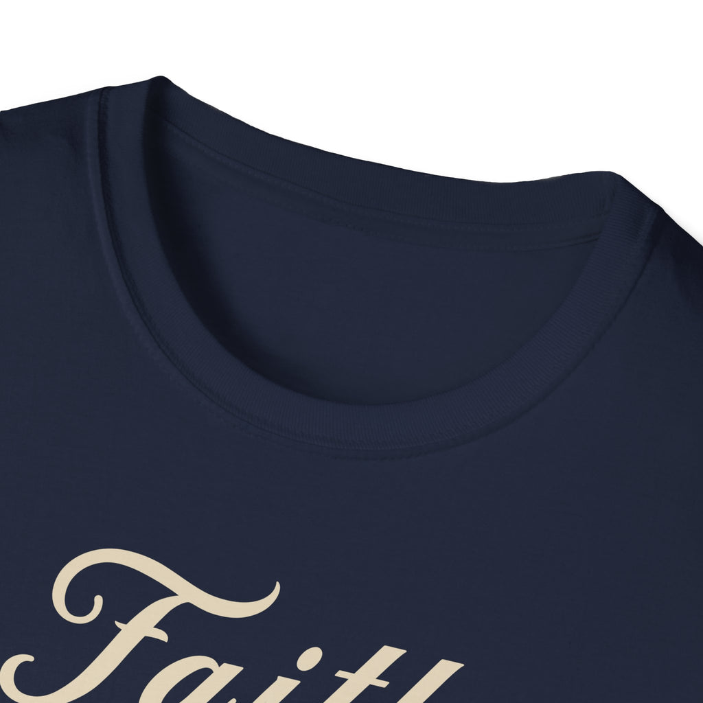 Faith Over Fear T-Shirt | Psalm 56:3-4 Christian Typography Tee