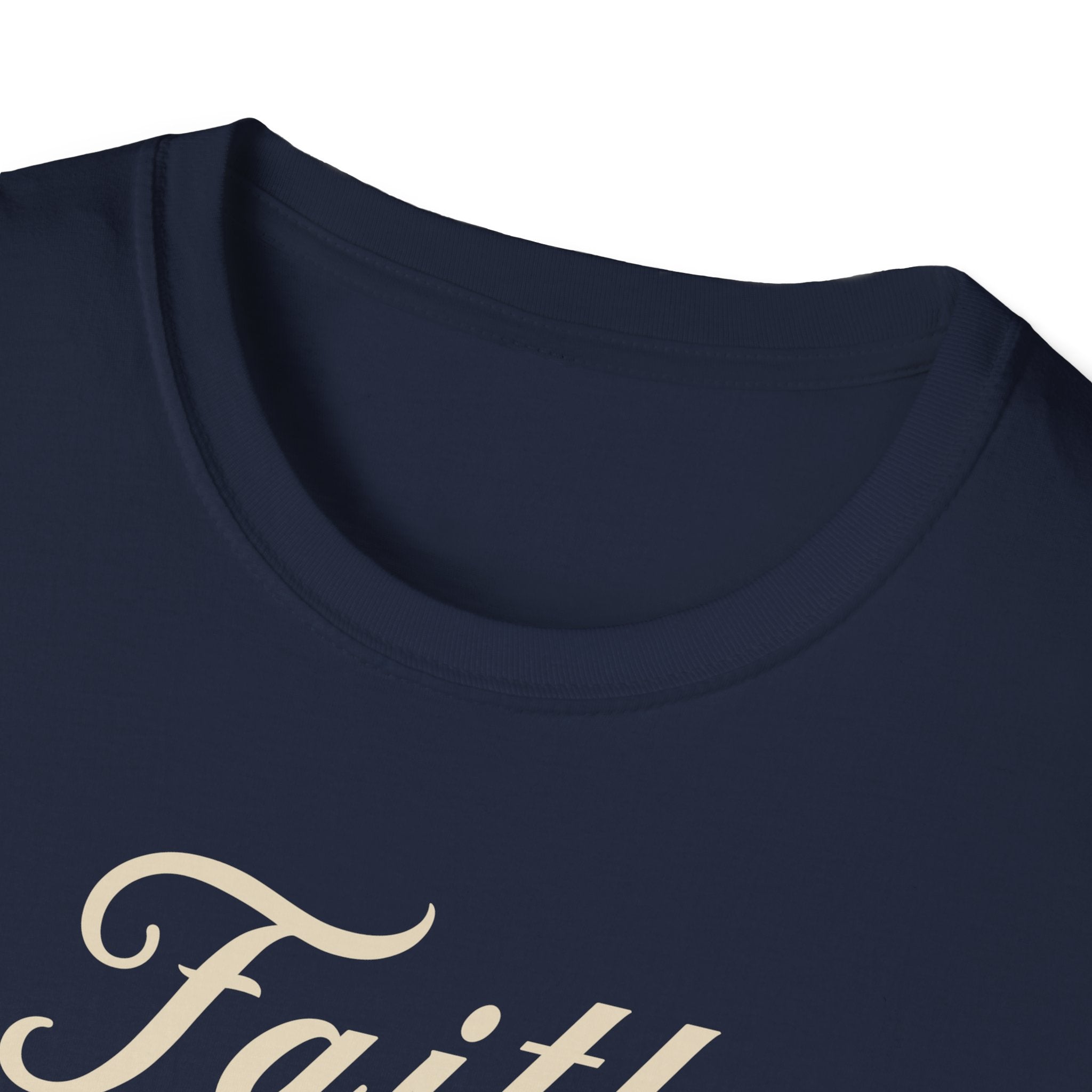 Faith Over Fear T-Shirt | Psalm 56:3-4 Christian Typography Tee