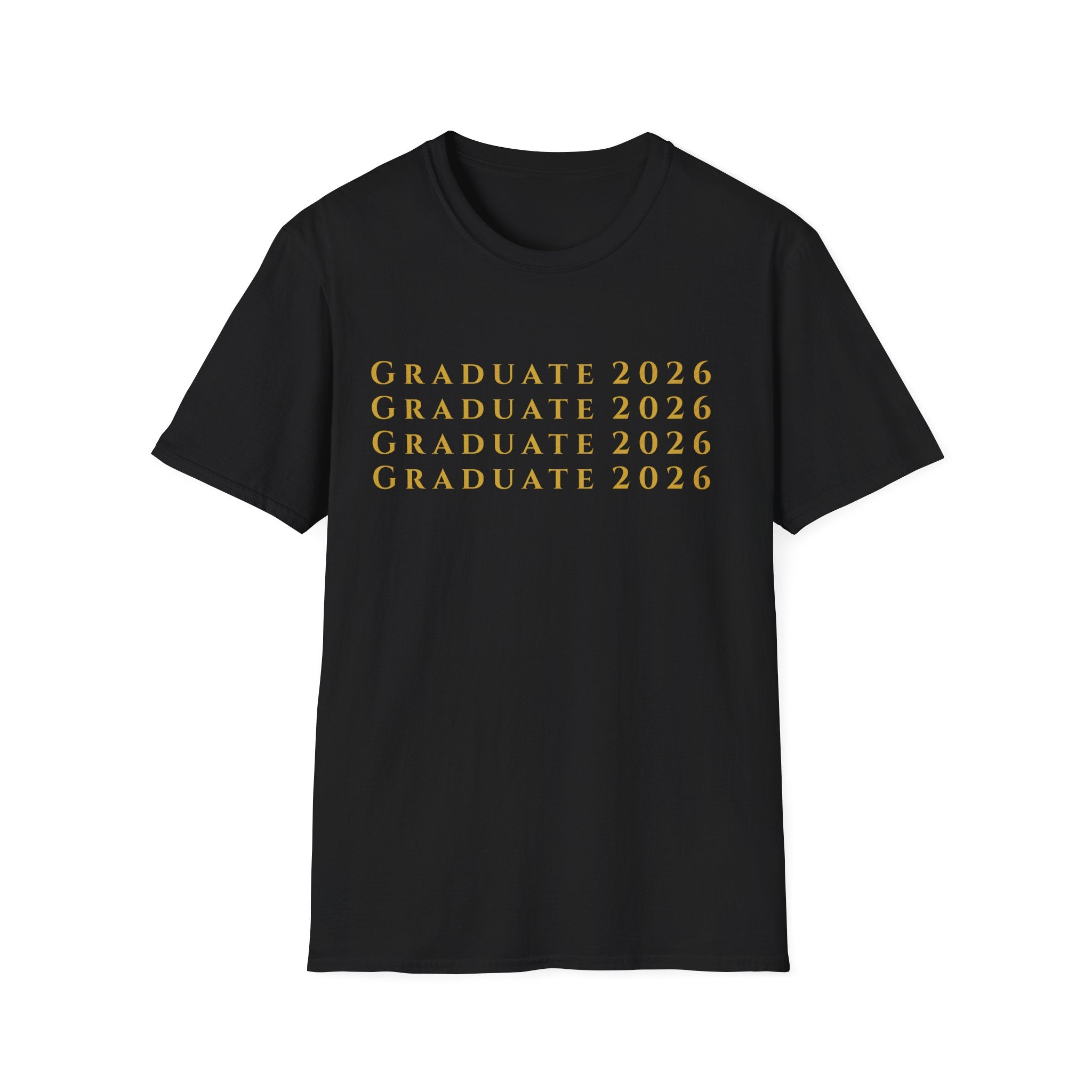 2026 Graduate Minimalist Text T-Shirt | Class of 2026 |  Gift
