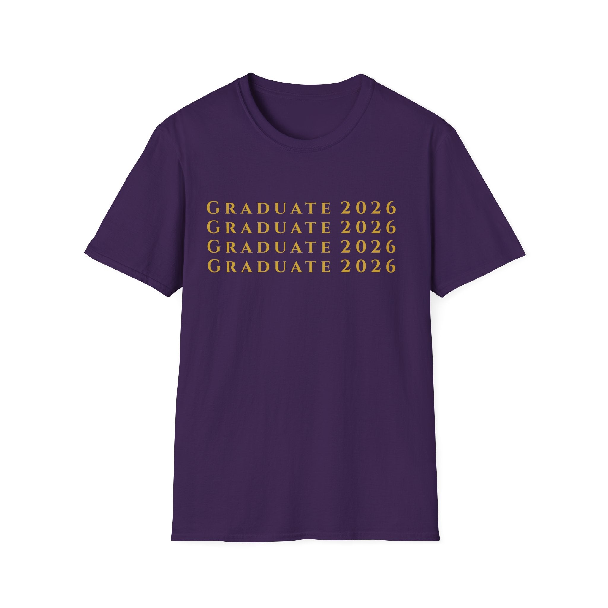 2026 Graduate Minimalist Text T-Shirt | Class of 2026 |  Gift