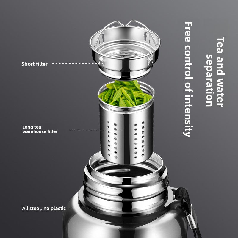 Smart Insulated Tumbler – 1000ml Stainless Steel with Temperature Display