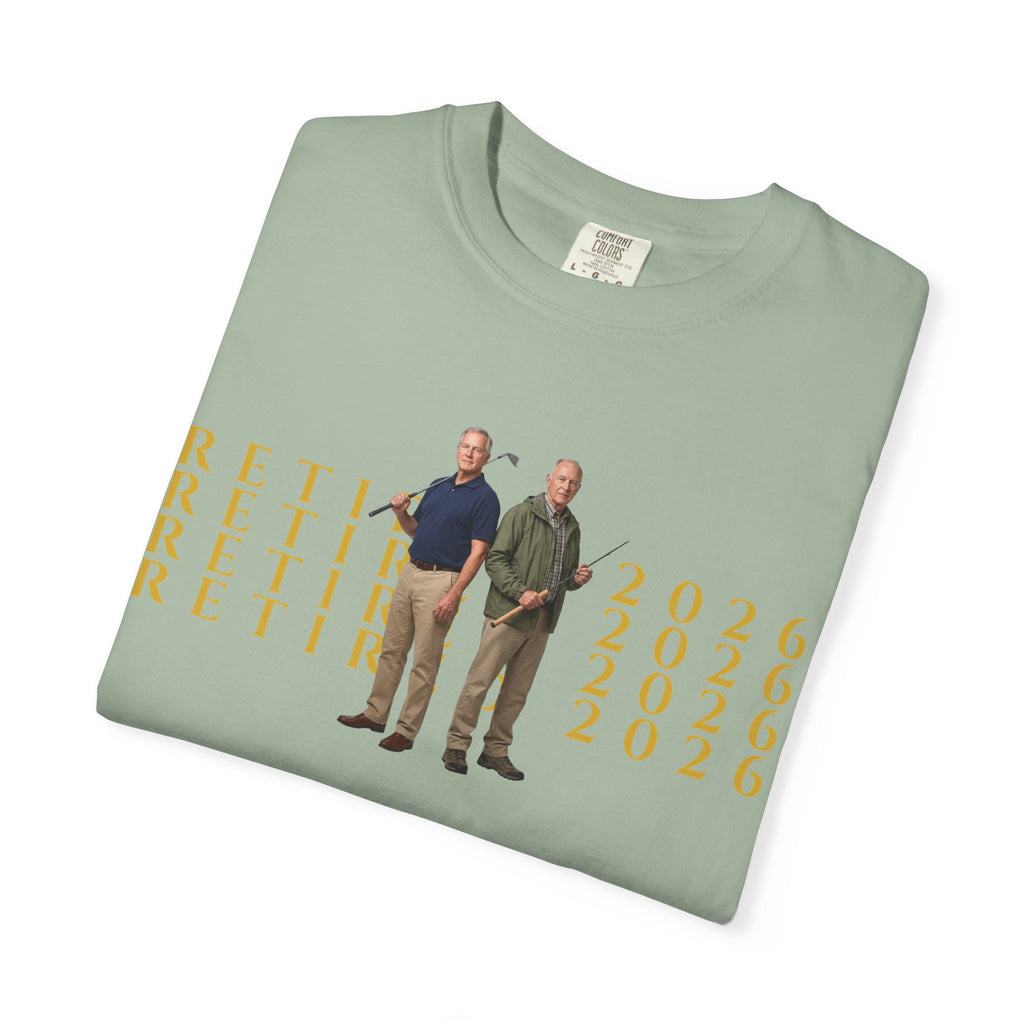 Retired 2026 Personalized Photo Tee | Retirement Celebration Shirt