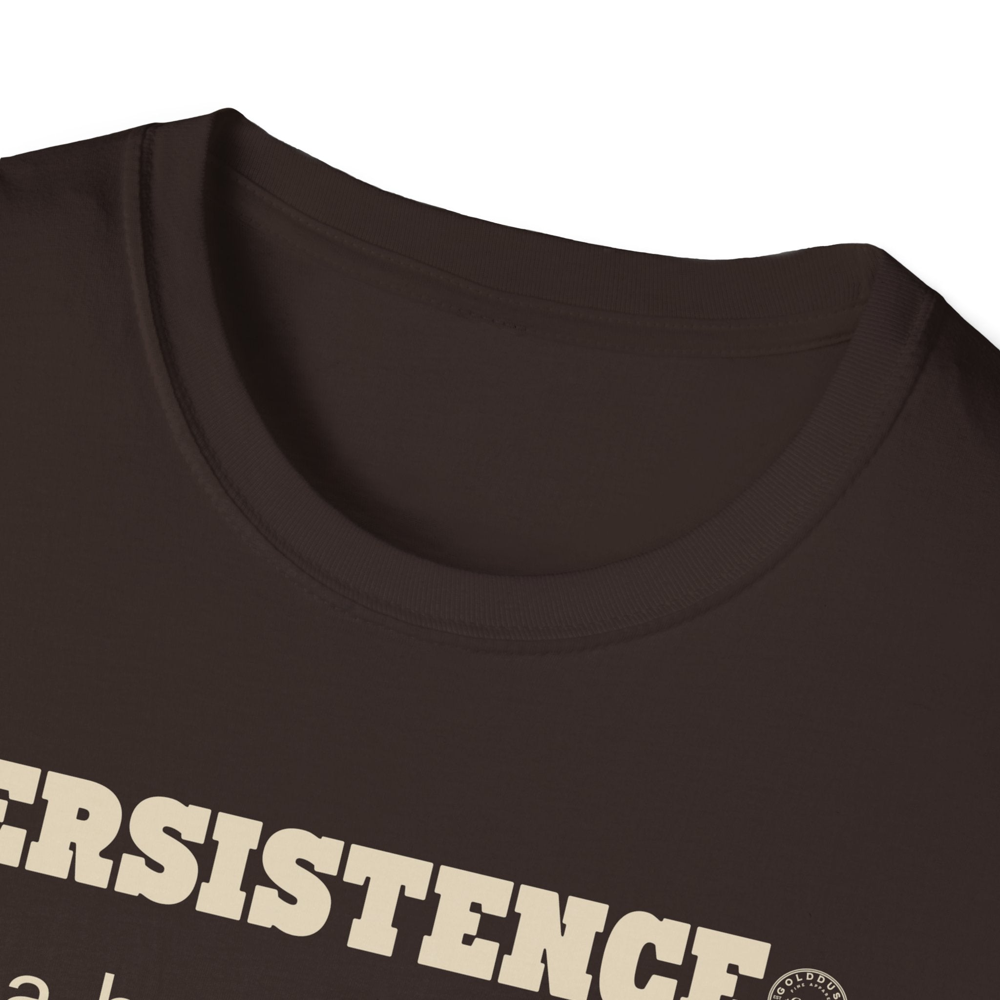 PERSISTENCE Habit T Shirt | Minimalist Self Respect Tee | Emotional Wellness & Clarity Apparel | Motivational Lifestyle Shirt | Locked In