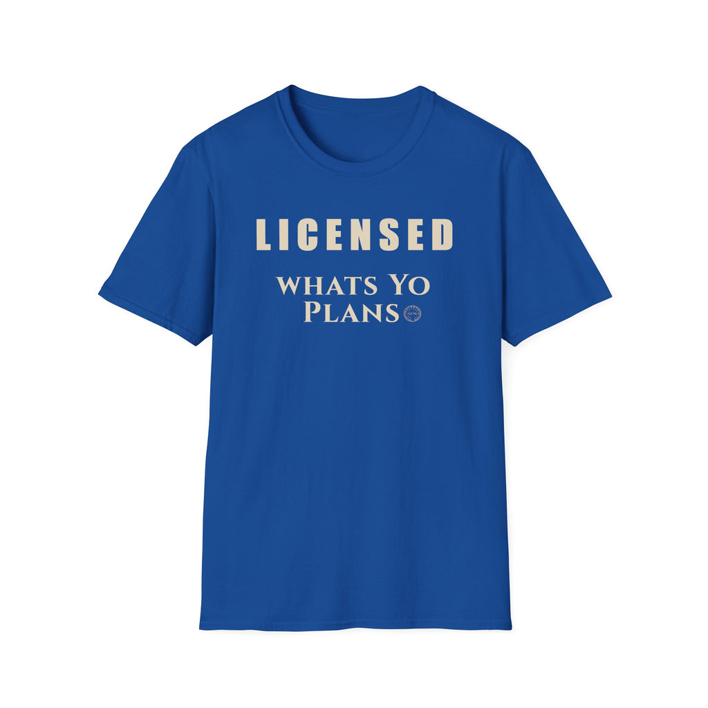 Certified and Ready Tee | Licensed What's Your Plans | Minimalist Life Event Shirt for New Professionals | Career Milestones