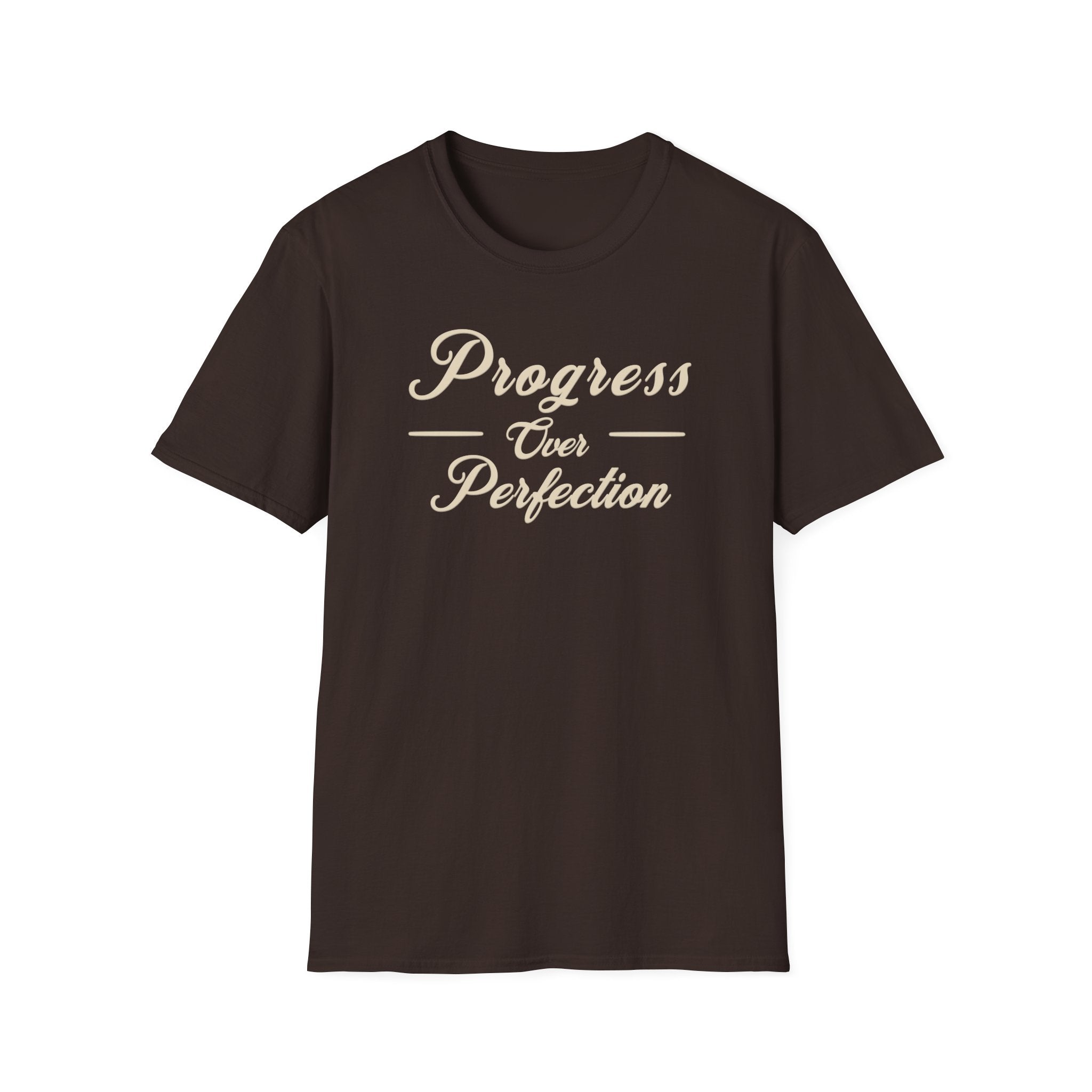 Progress Over Perfection T-Shirt | Growth Mindset Motivational Tee