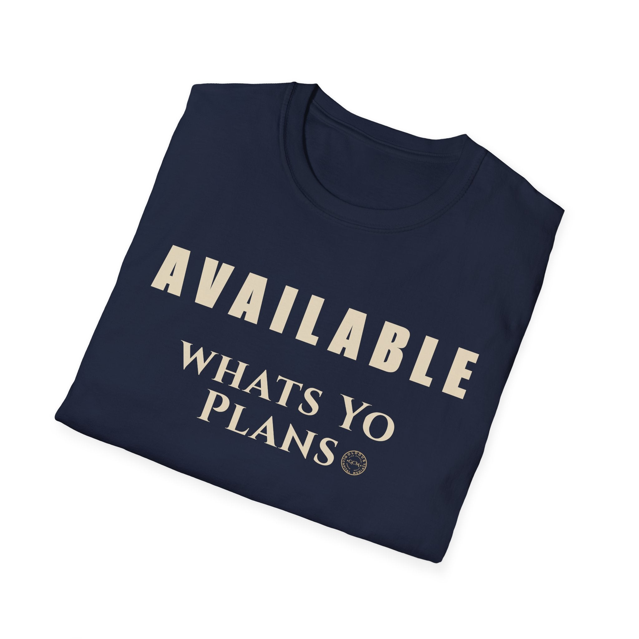 New Chapter Ready Tee | Available What's Your Plans | Funny Text Tee | Minimalist Life Event Shirt for Growth, Healing Intentional Living