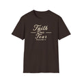 Faith Over Fear T-Shirt | Psalm 56:3-4 Christian Typography Tee