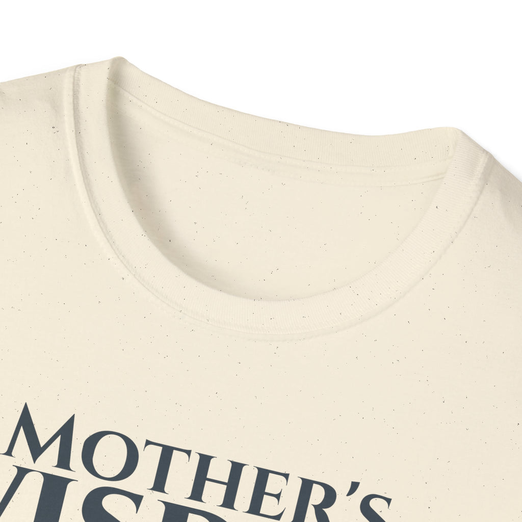 Mother's Wisdom Bible Verse T-Shirt | Proverbs 31:26 Christian Gift for Mom | Religious Scripture Tee | Faith Based Apparel for Mothers