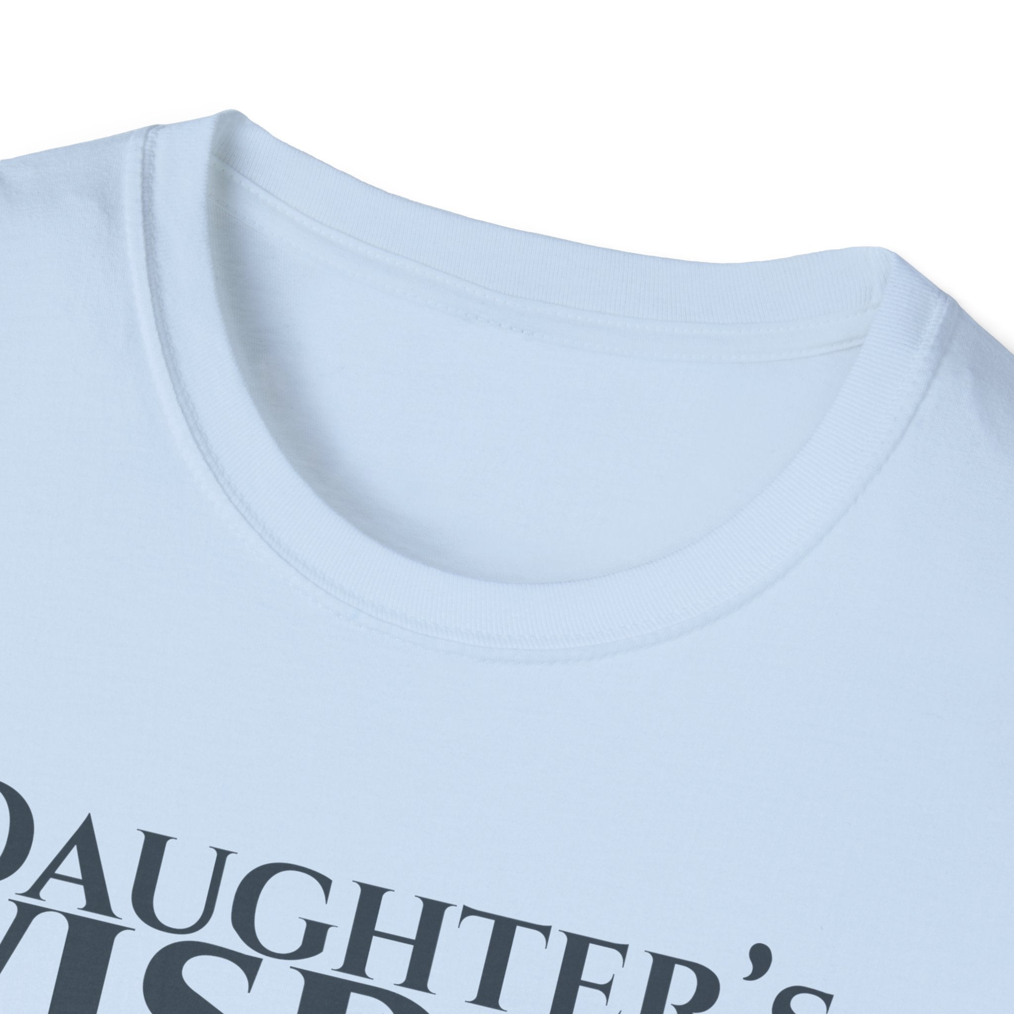 Daughter's Wisdom Bible Verse T-Shirt - Proverbs 31:25 Christian Gift - Strength & Dignity Religious Shirt for Her - Young Woman of Faith