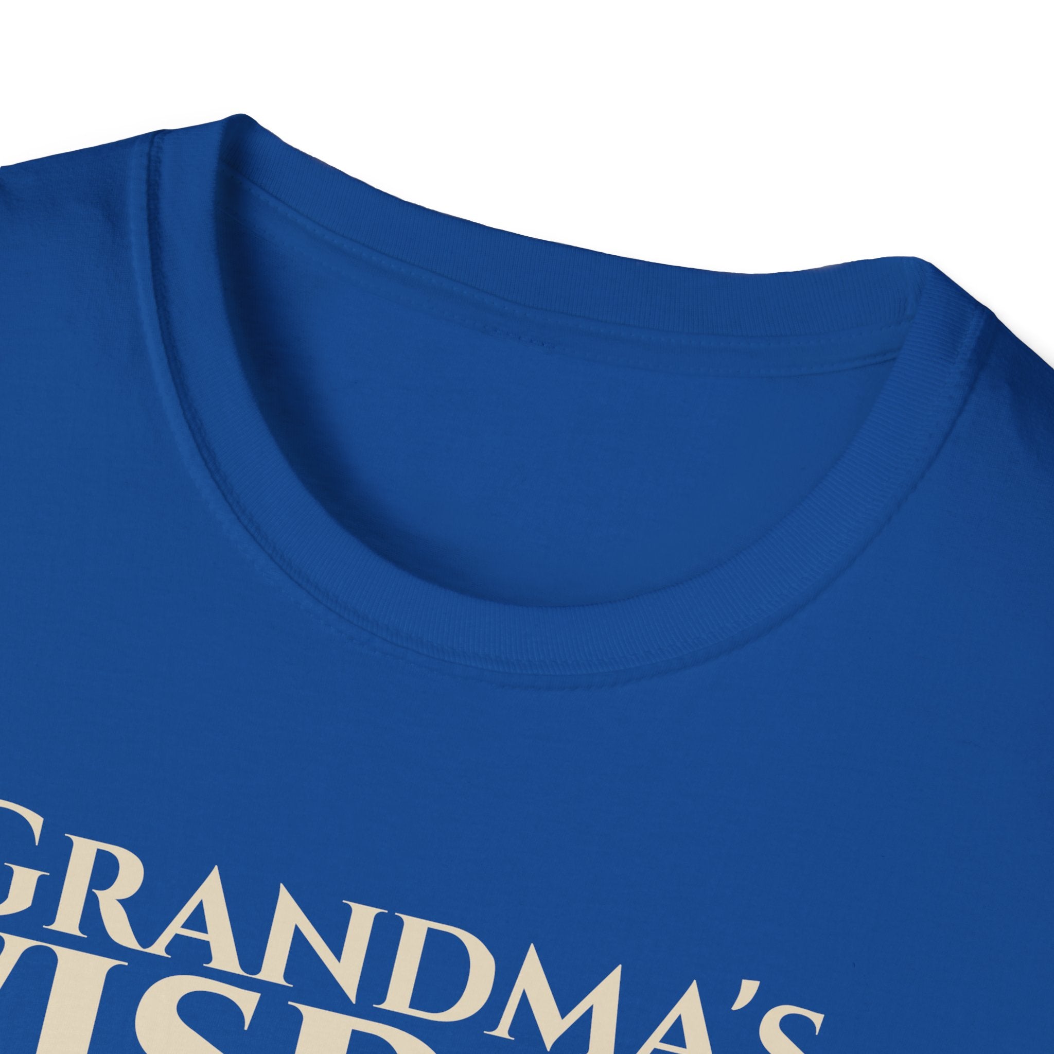 Wisdom of Grandma's Bible Verse T-Shirt - 2 Timothy 1:5 Christian Gift for Nana - Religious Faith Shirt Apparel - Legacy Scripture Tee