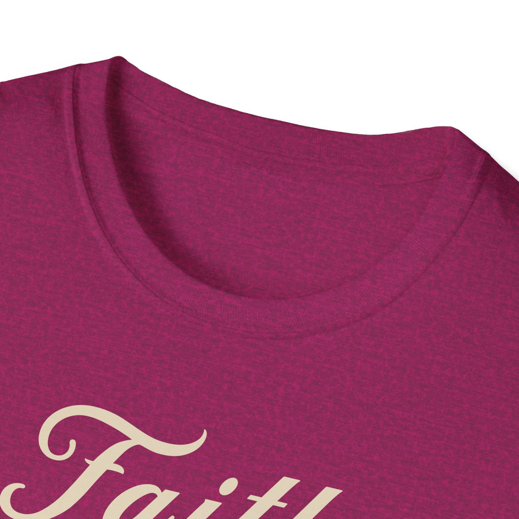 Faith Over Fear T-Shirt | Psalm 56:3-4 Christian Typography Tee