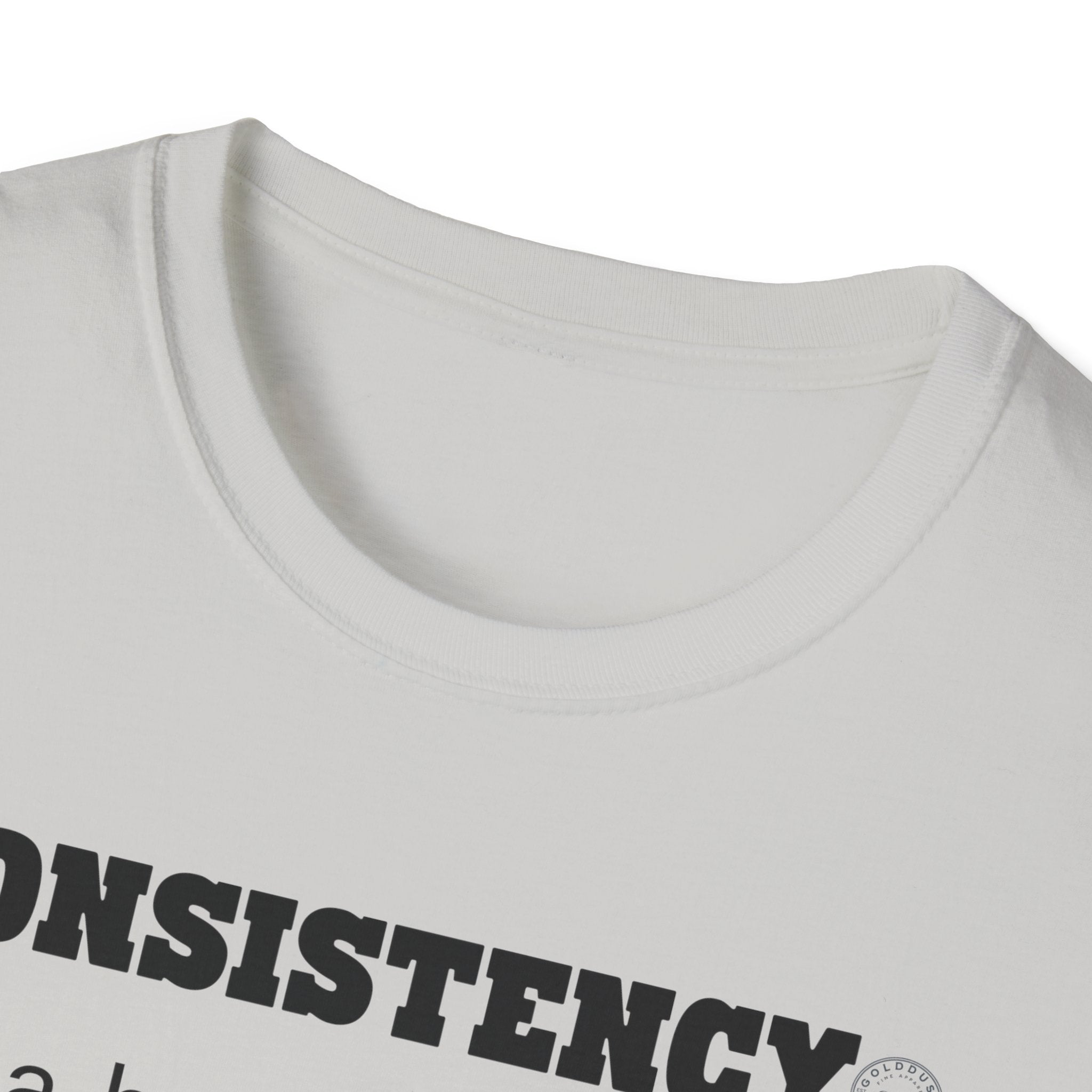 CONSISTENCY Habit T Shirt| Minimalist Self Respect| Emotional Wellness Tee | Clarity Apparel | Motivational Lifestyle Shirt | Locked In
