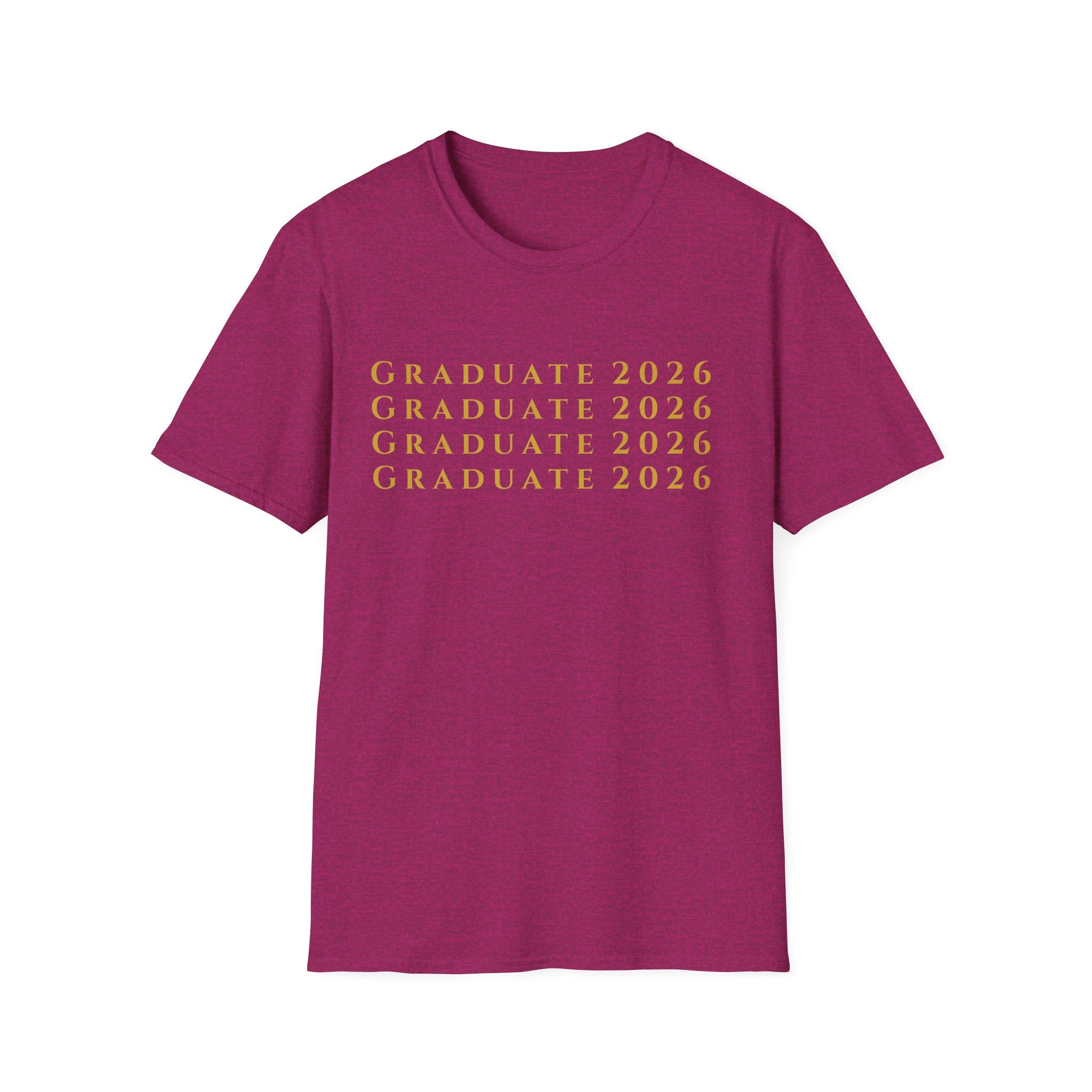 2026 Graduate Minimalist Text T-Shirt | Class of 2026 |  Gift
