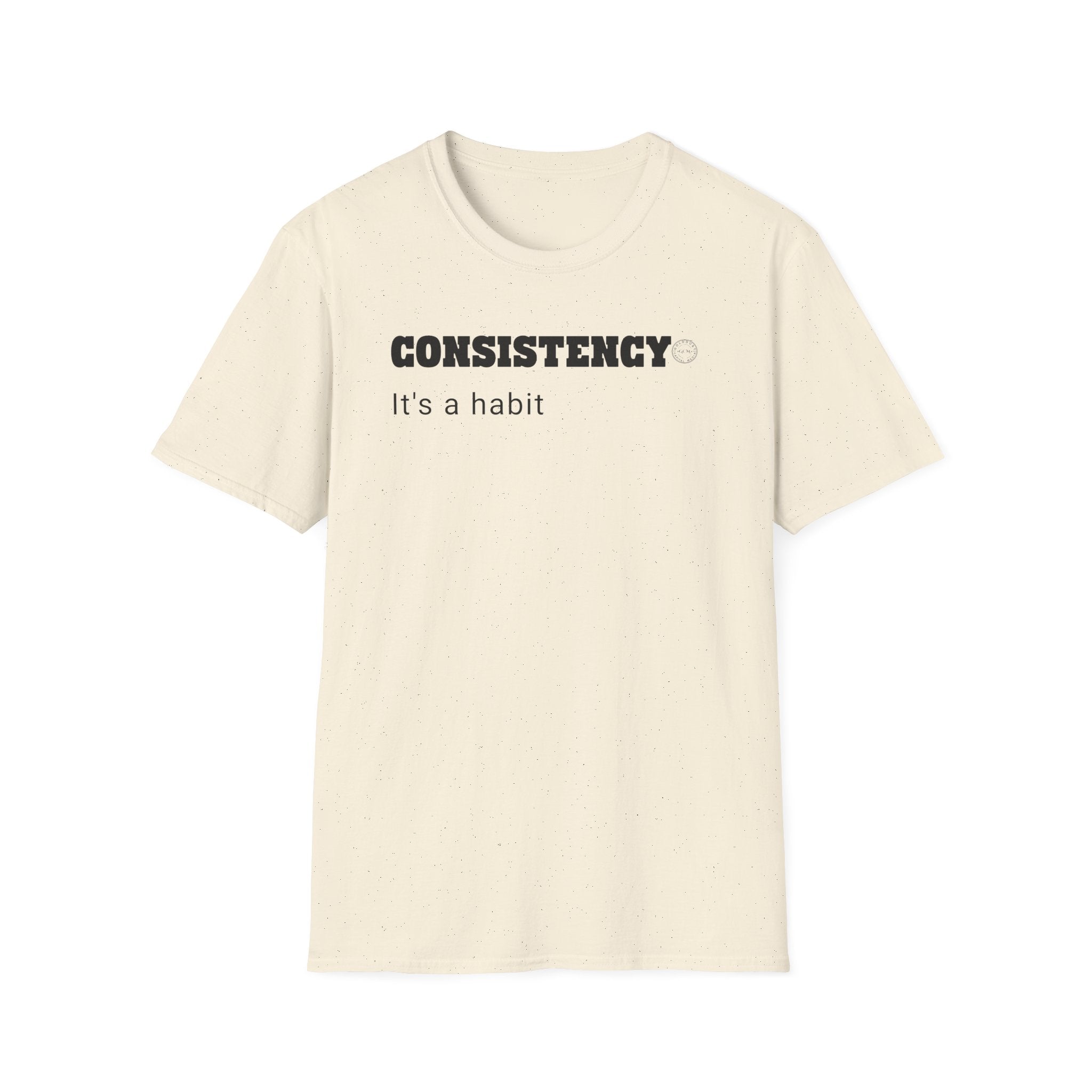 CONSISTENCY Habit T Shirt| Minimalist Self Respect| Emotional Wellness Tee | Clarity Apparel | Motivational Lifestyle Shirt | Locked In