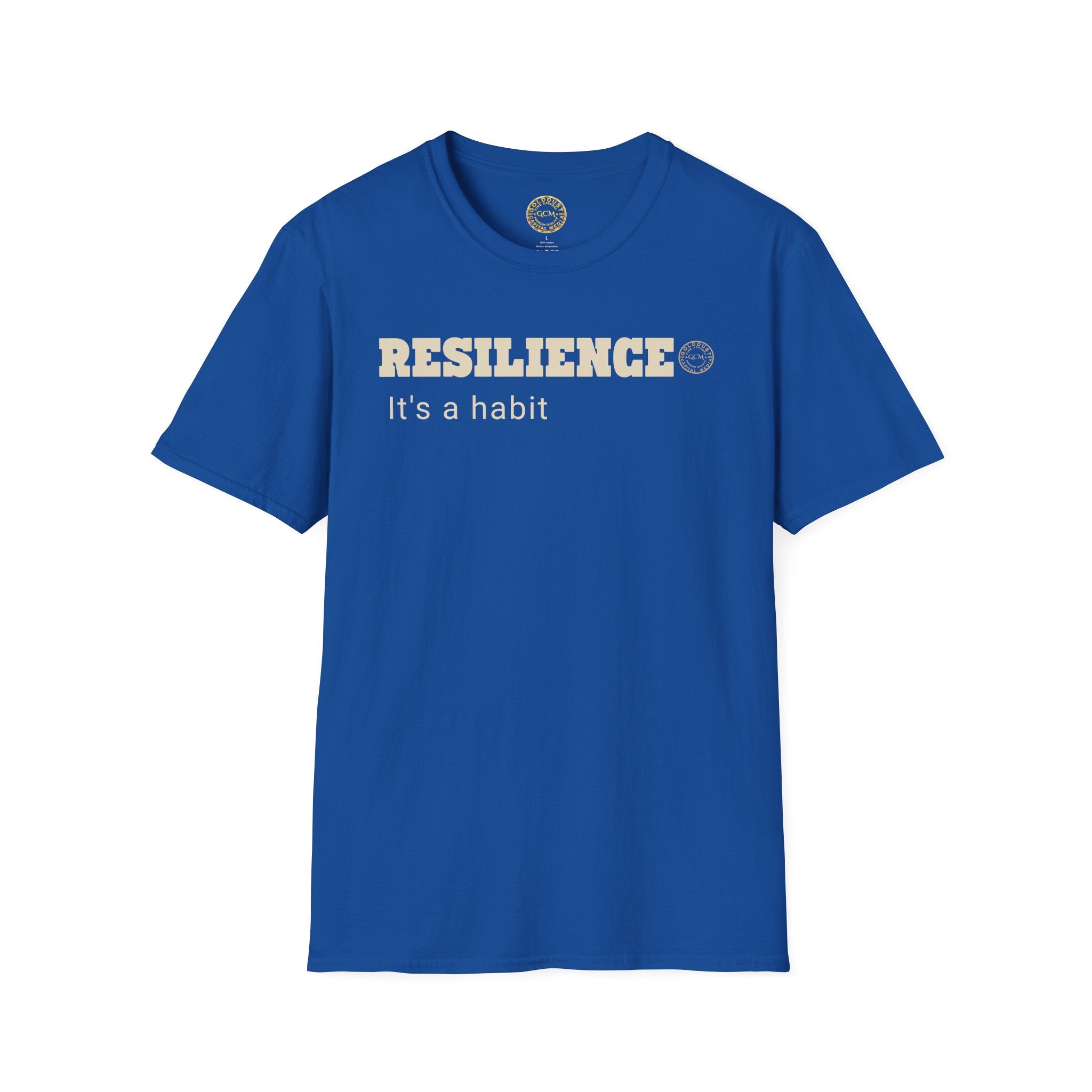 Resilience Habit Tee | Mental Strength Mindset Shirt | Overcome Adversity Motivation | Minimalist Premium Apparel | Locked In Collection
