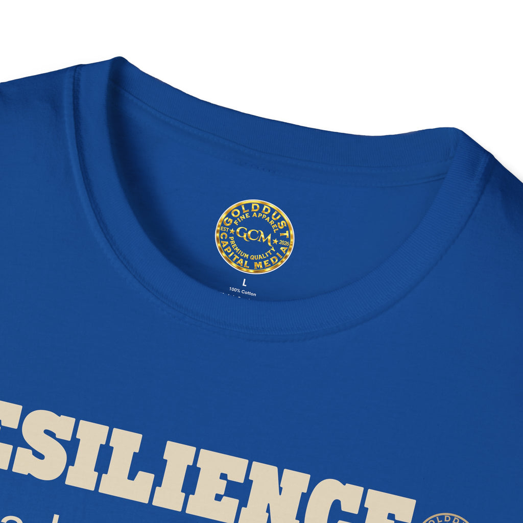 Resilience Habit Tee | Mental Strength Mindset Shirt | Overcome Adversity Motivation | Minimalist Premium Apparel | Locked In Collection