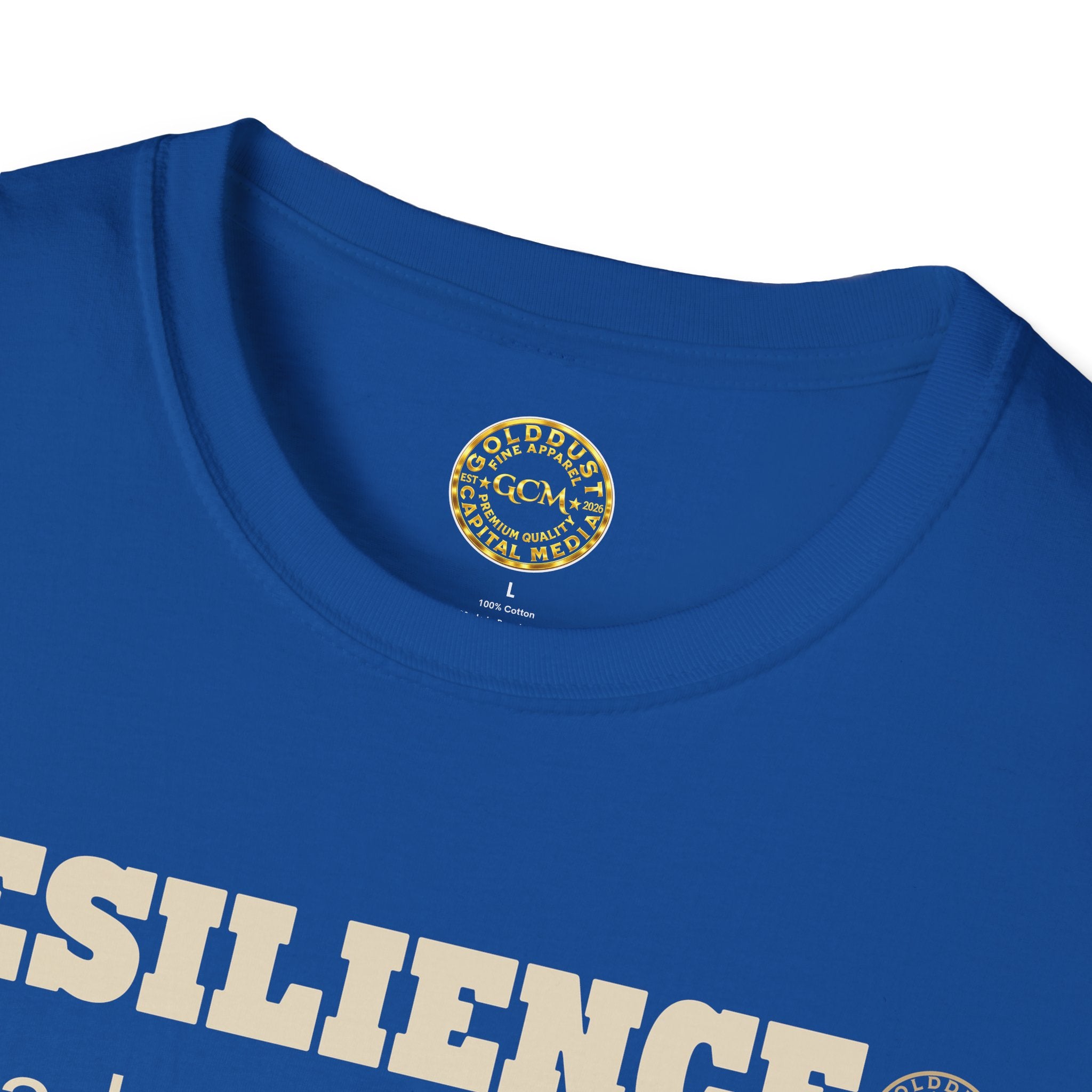 Resilience Habit Tee | Mental Strength Mindset Shirt | Overcome Adversity Motivation | Minimalist Premium Apparel | Locked In Collection