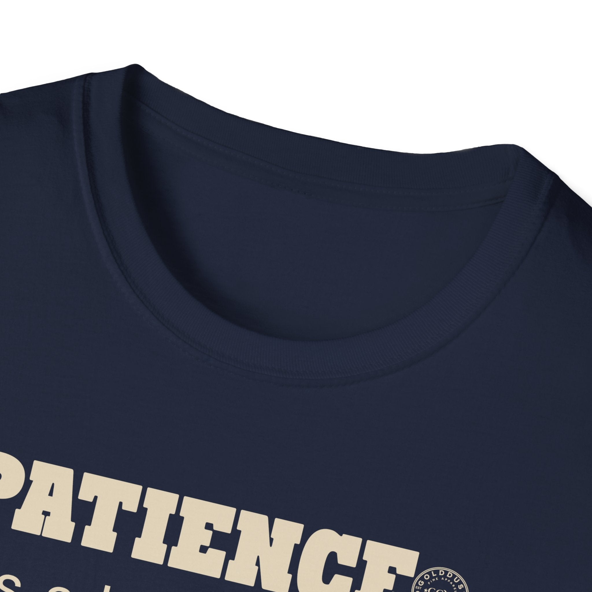 PATIENCE Habit T Shirt | Minimalist Self Respect| Emotional Wellness & Clarity Apparel | Motivational Lifestyle Shirt | Locked In Collection