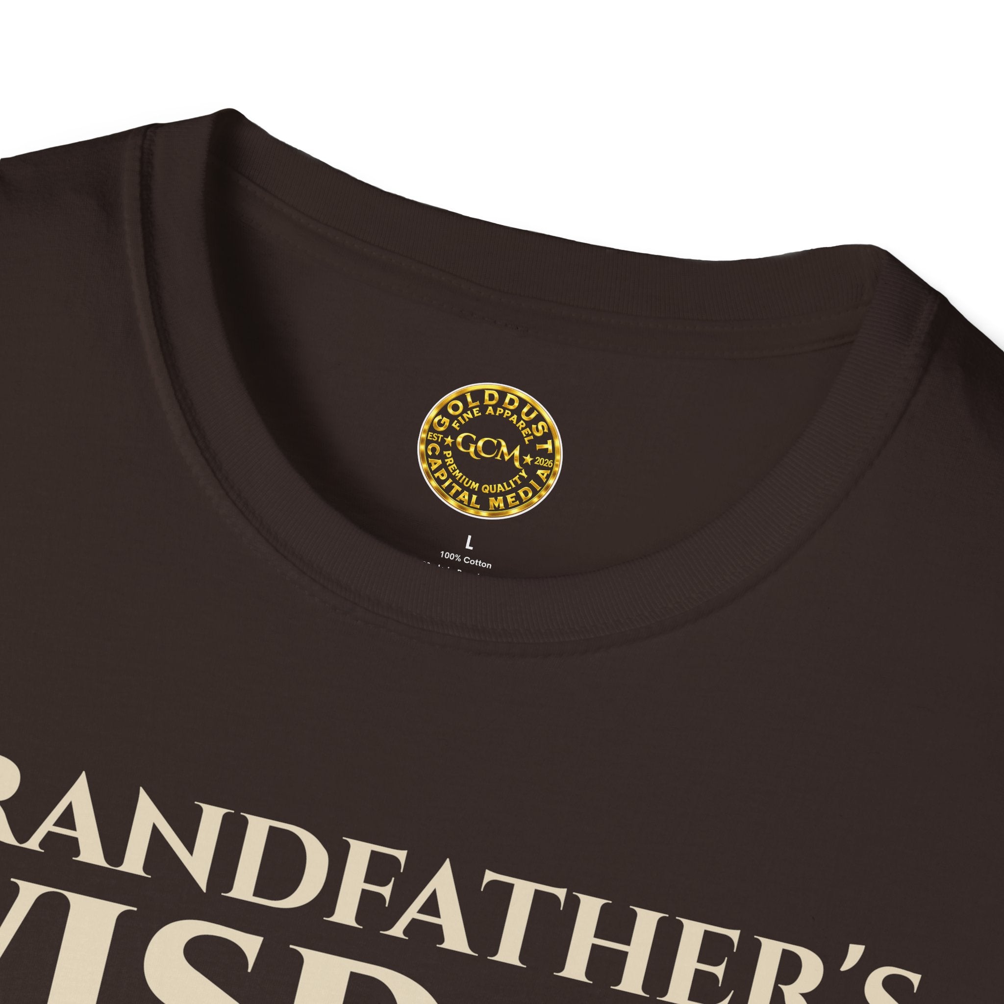 Grandfather's Wisdom Bible Verse T-Shirt | Proverbs 13:22 Christian Gift | Godly Patriarch Legacy Apparel | Religious Faith Shirt for Men