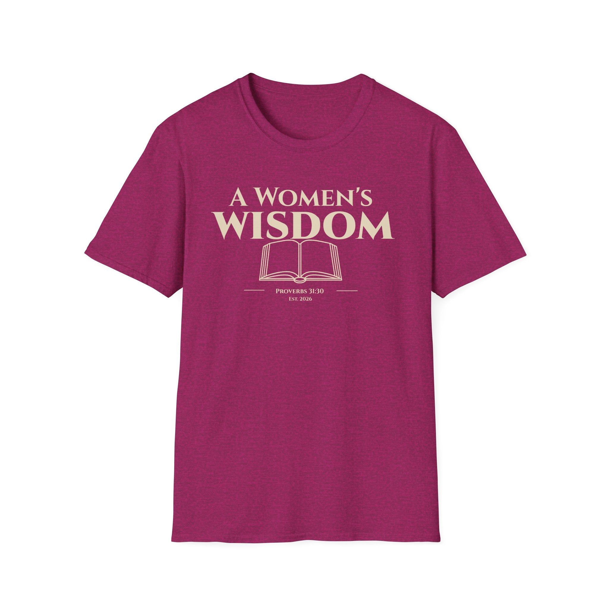 A Woman's Wisdom Bible Verse Proverbs 31:30 | Women's Faith Based Apparel