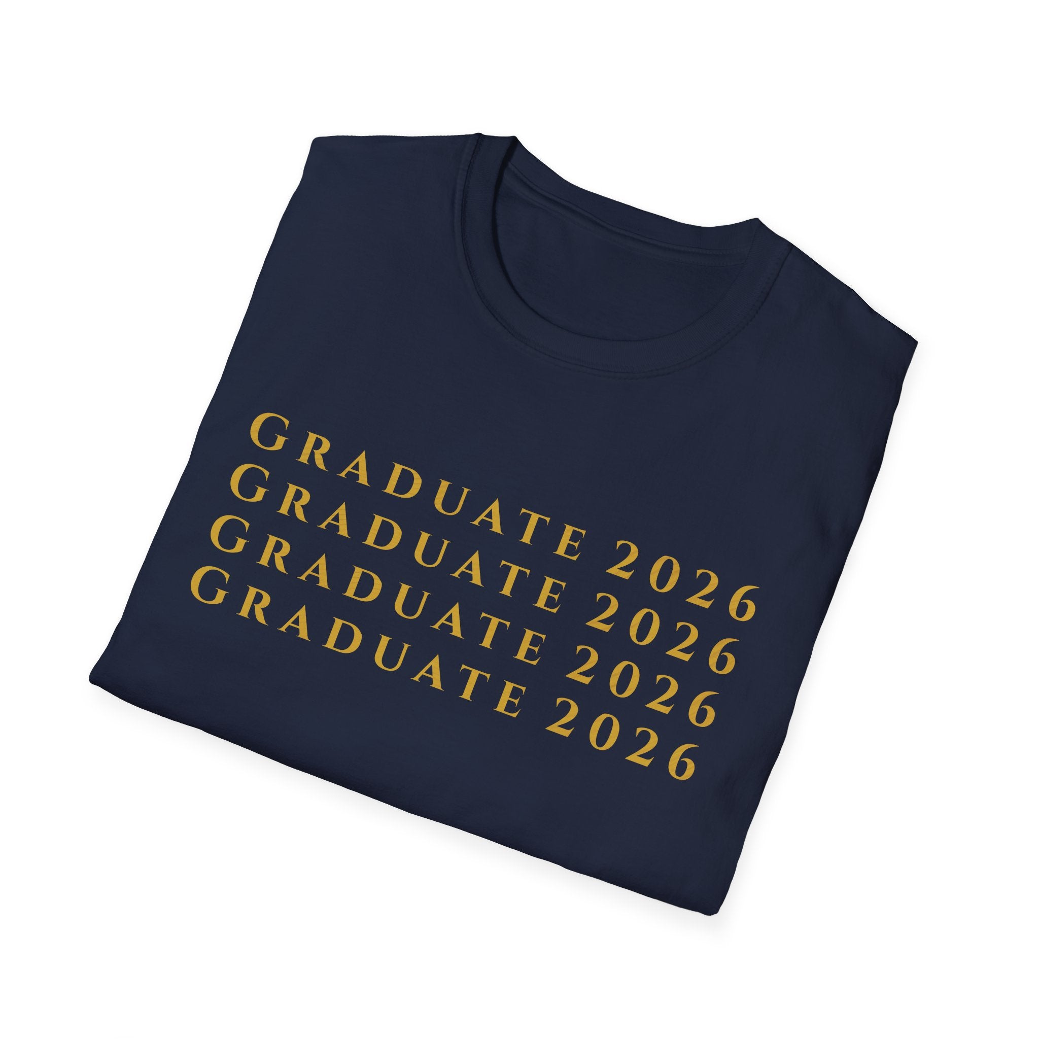 2026 Graduate Minimalist Text T-Shirt | Class of 2026 |  Gift