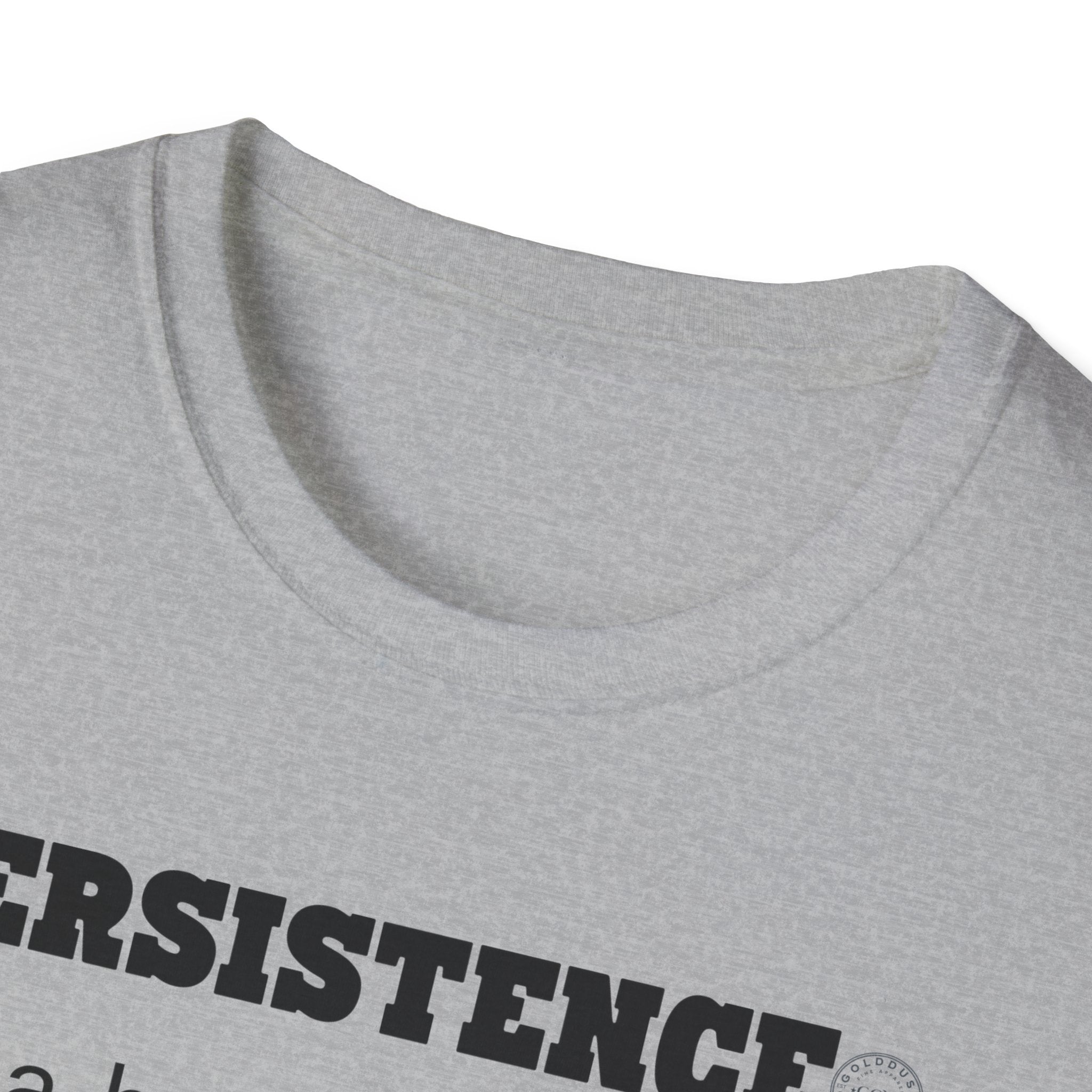PERSISTENCE Habit T Shirt | Minimalist Self Respect Tee | Emotional Wellness & Clarity Apparel | Motivational Lifestyle Shirt | Locked In