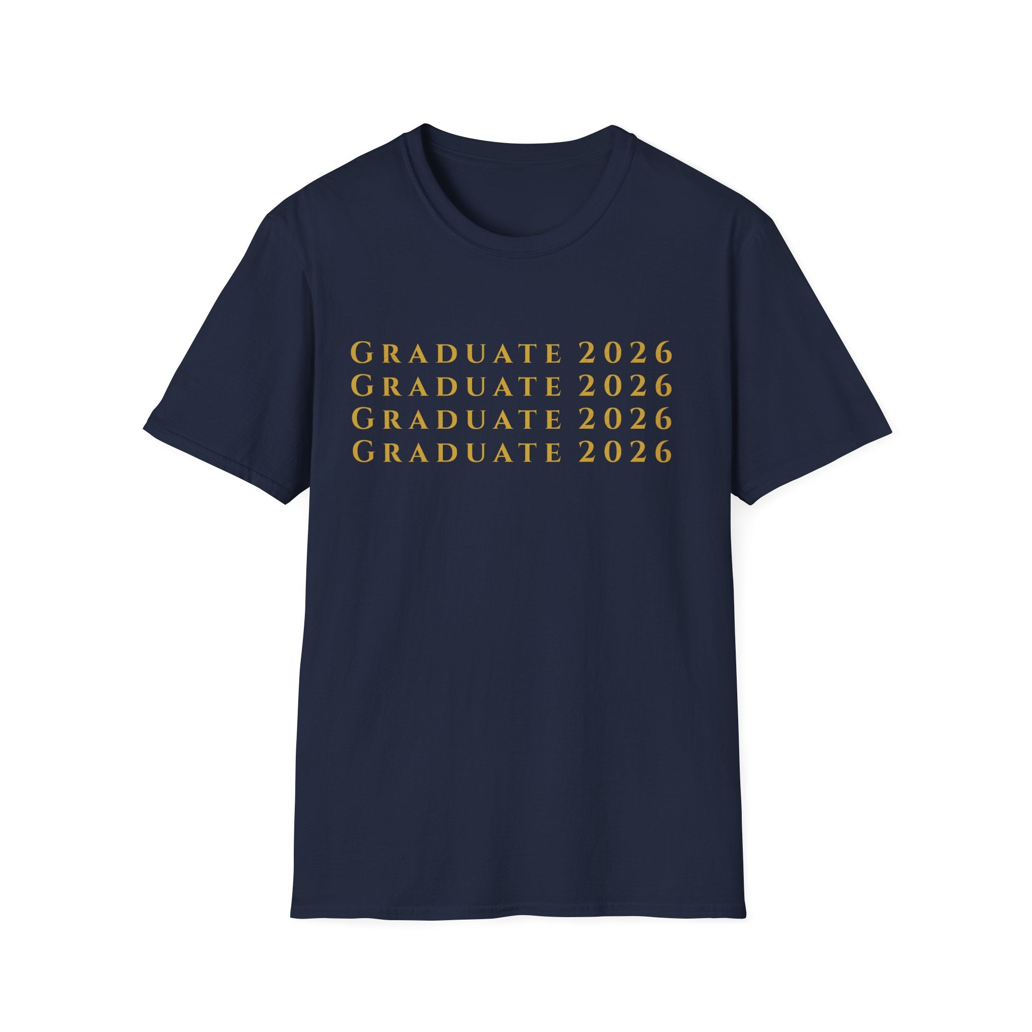 2026 Graduate Minimalist Text T-Shirt | Class of 2026 |  Gift