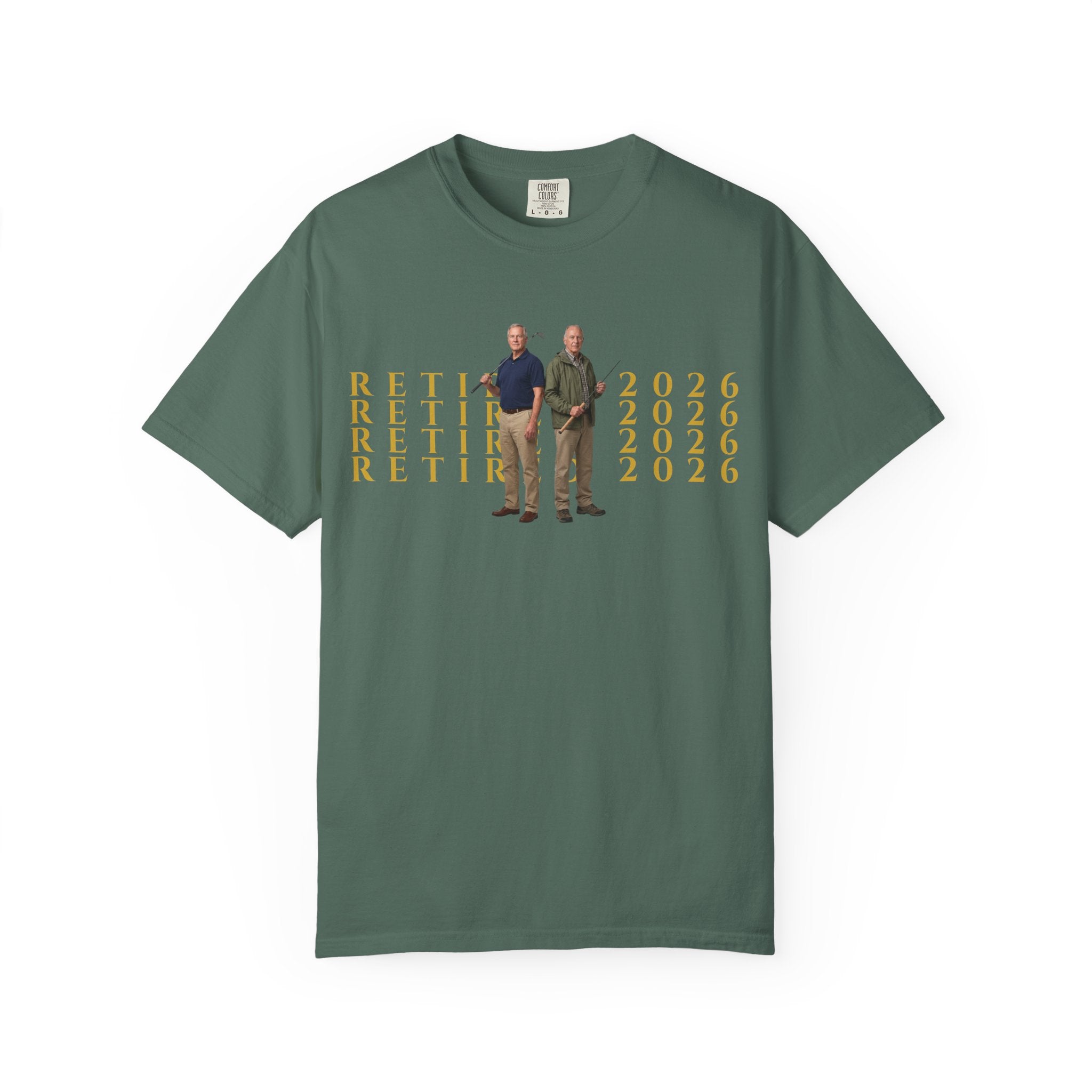 Retired 2026 Personalized Photo Tee | Retirement Celebration Shirt