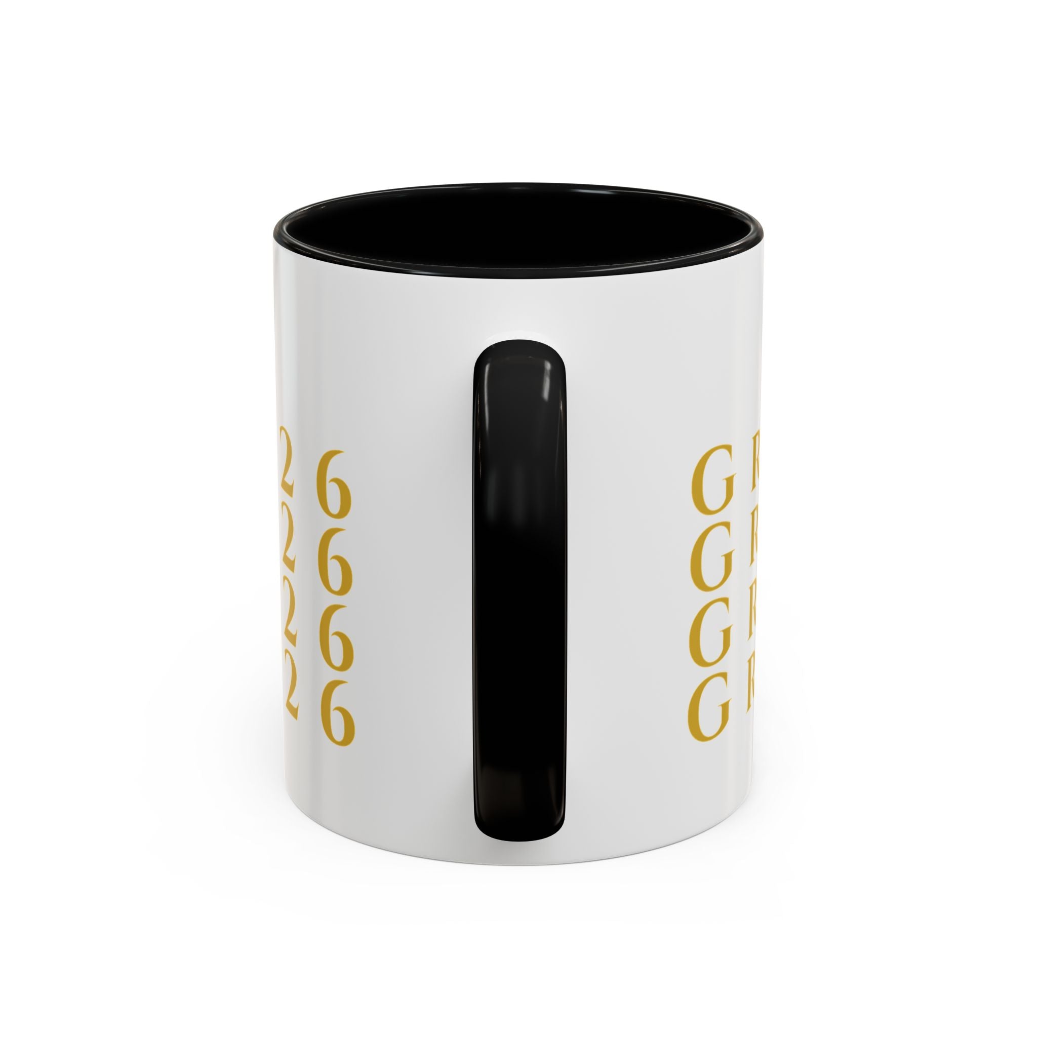 Class of 2026 Graduation Mug – Gold Cap & Gown Accent Coffee Mug 11oz & 15oz