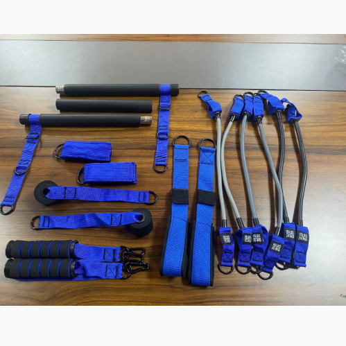 Pilates Resistance Band Push-Pull Rod Set – Home Fitness Equipment for Yoga, Stretching & Strength