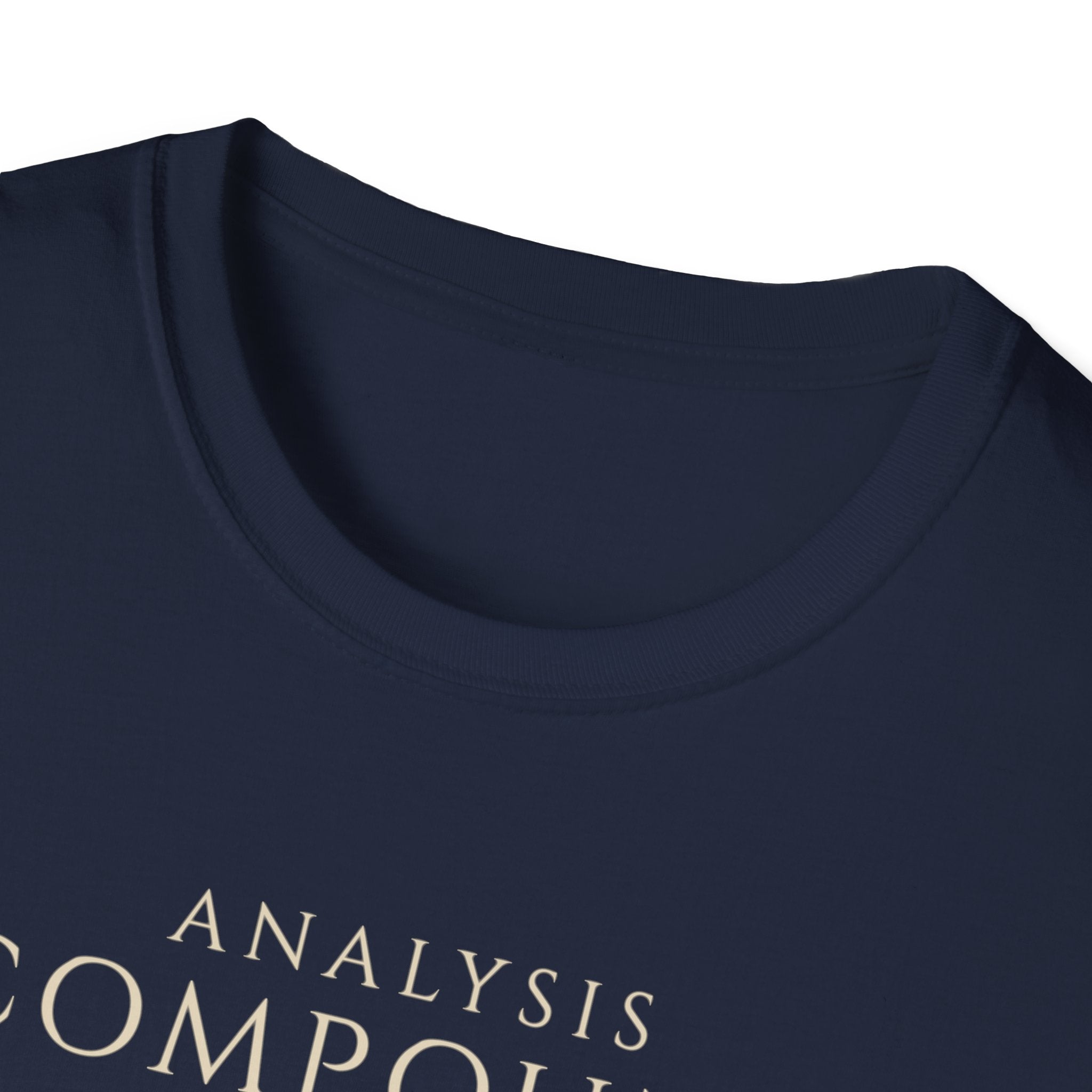 Analytics Professional Growth T Shirt | Analysis. Compound. Scale. | Minimalist Tee Data Analysts & Thinkers
