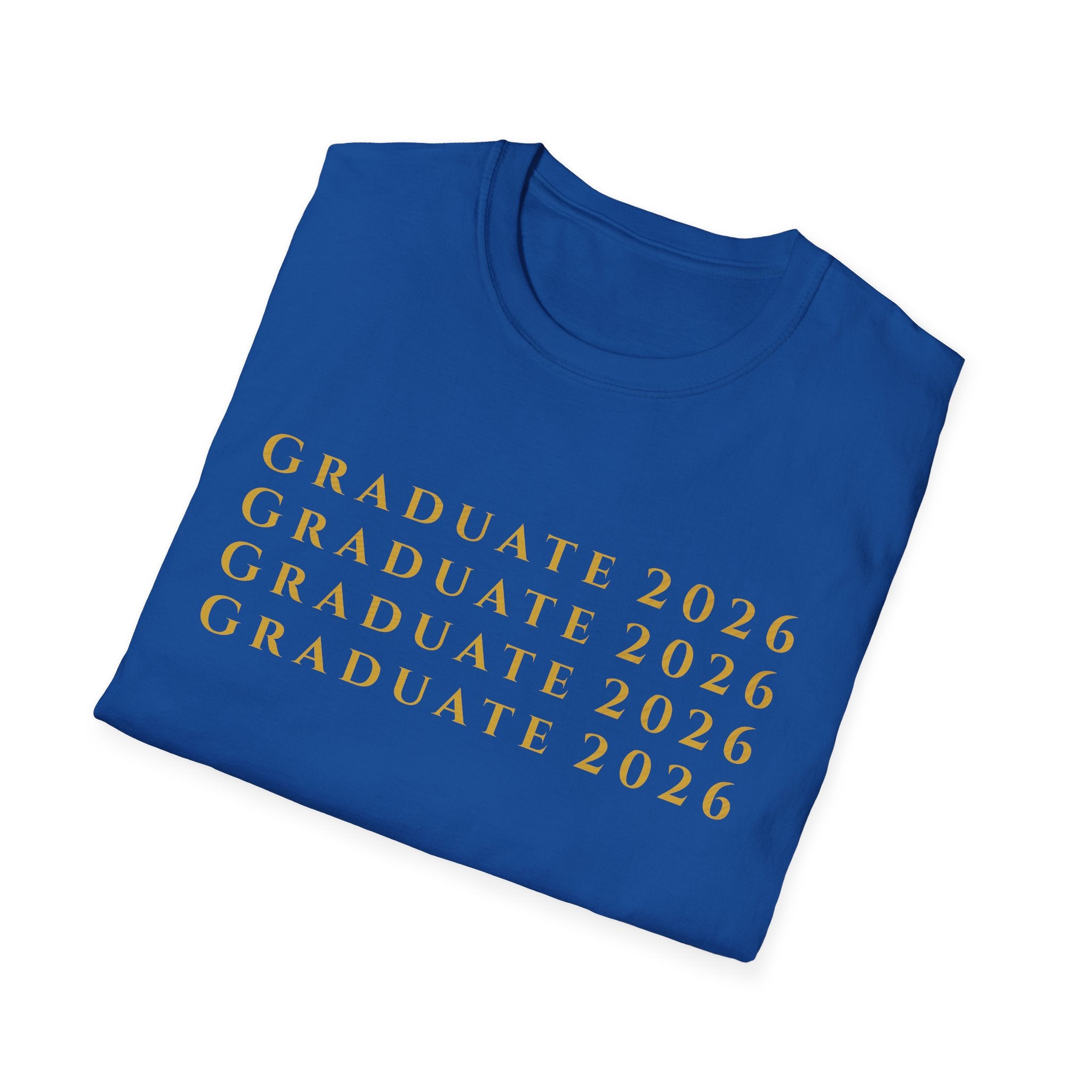 2026 Graduate Minimalist Text T-Shirt | Class of 2026 |  Gift