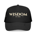 WISDOM Est. 2026 Foam Trucker Hat | Vintage Lettering